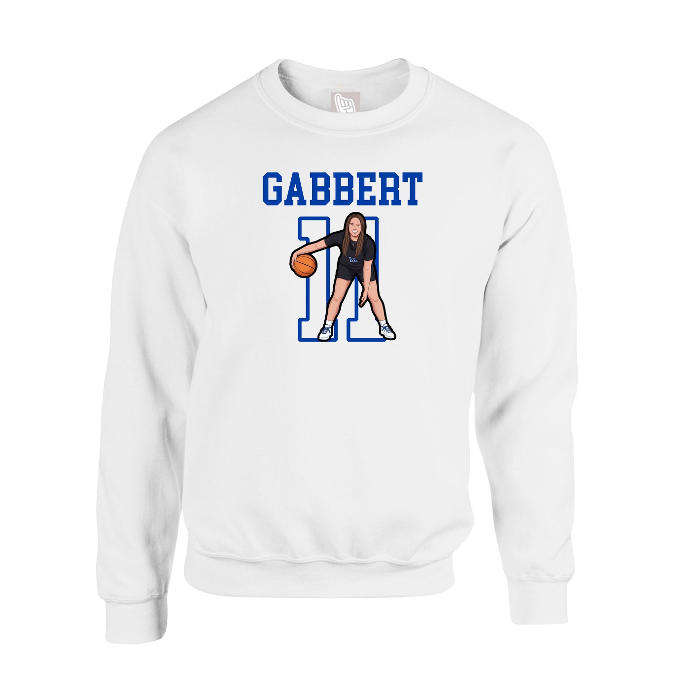 Fleece Crew — Shirsey in White