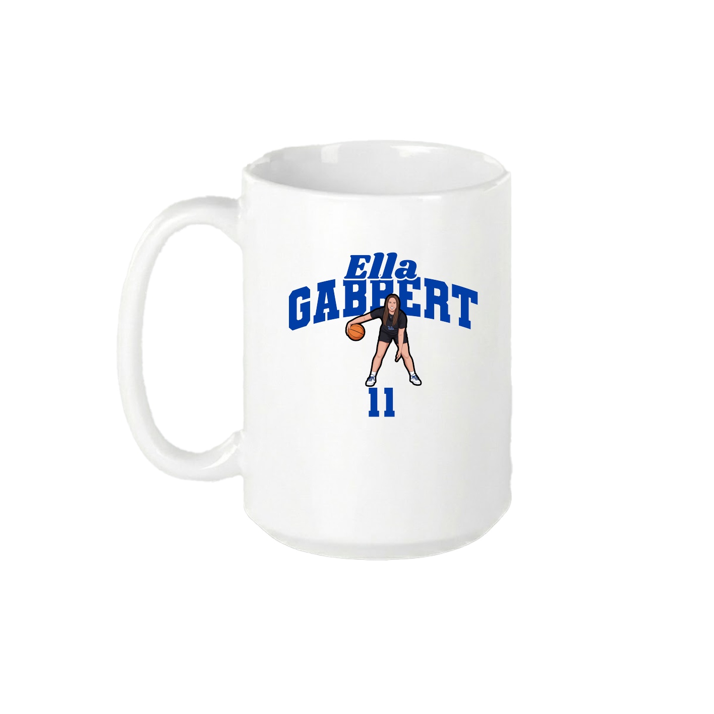 15oz Coffee Mug — Signature Arch in White