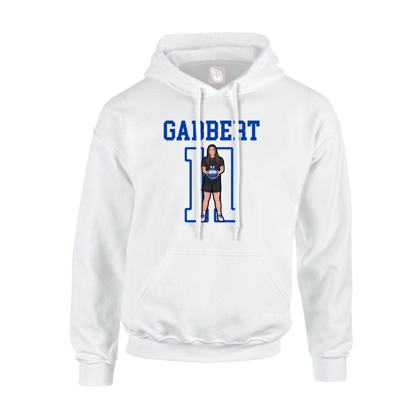 Youth Hoodie — Shirsey in White