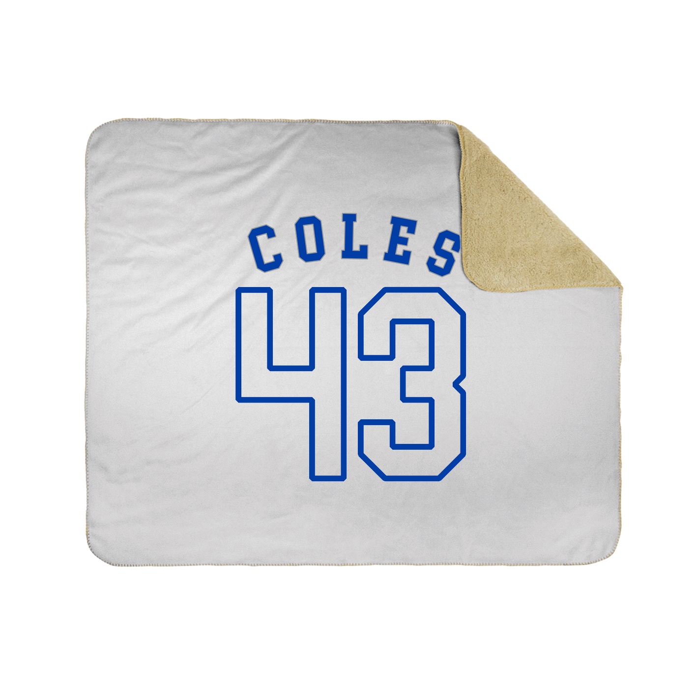 Throw Blanket — Shirsey Arch in White