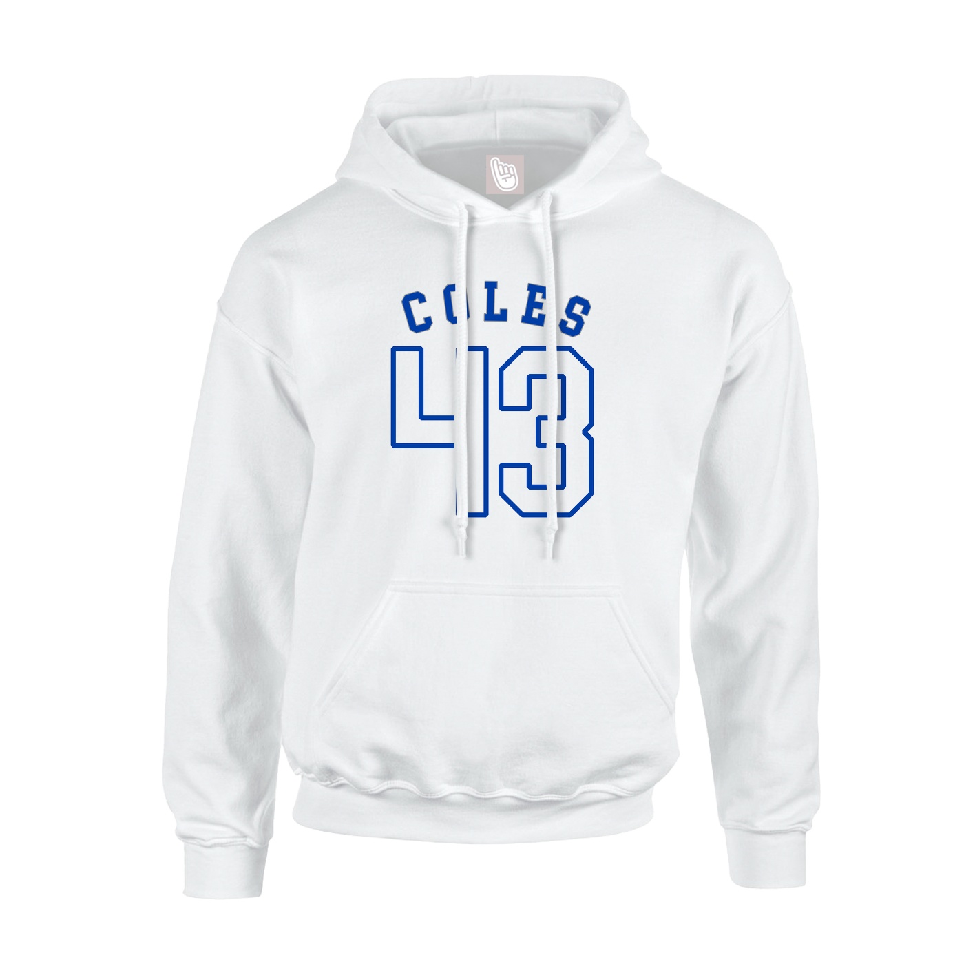 Hoodie — Shirsey Arch in White