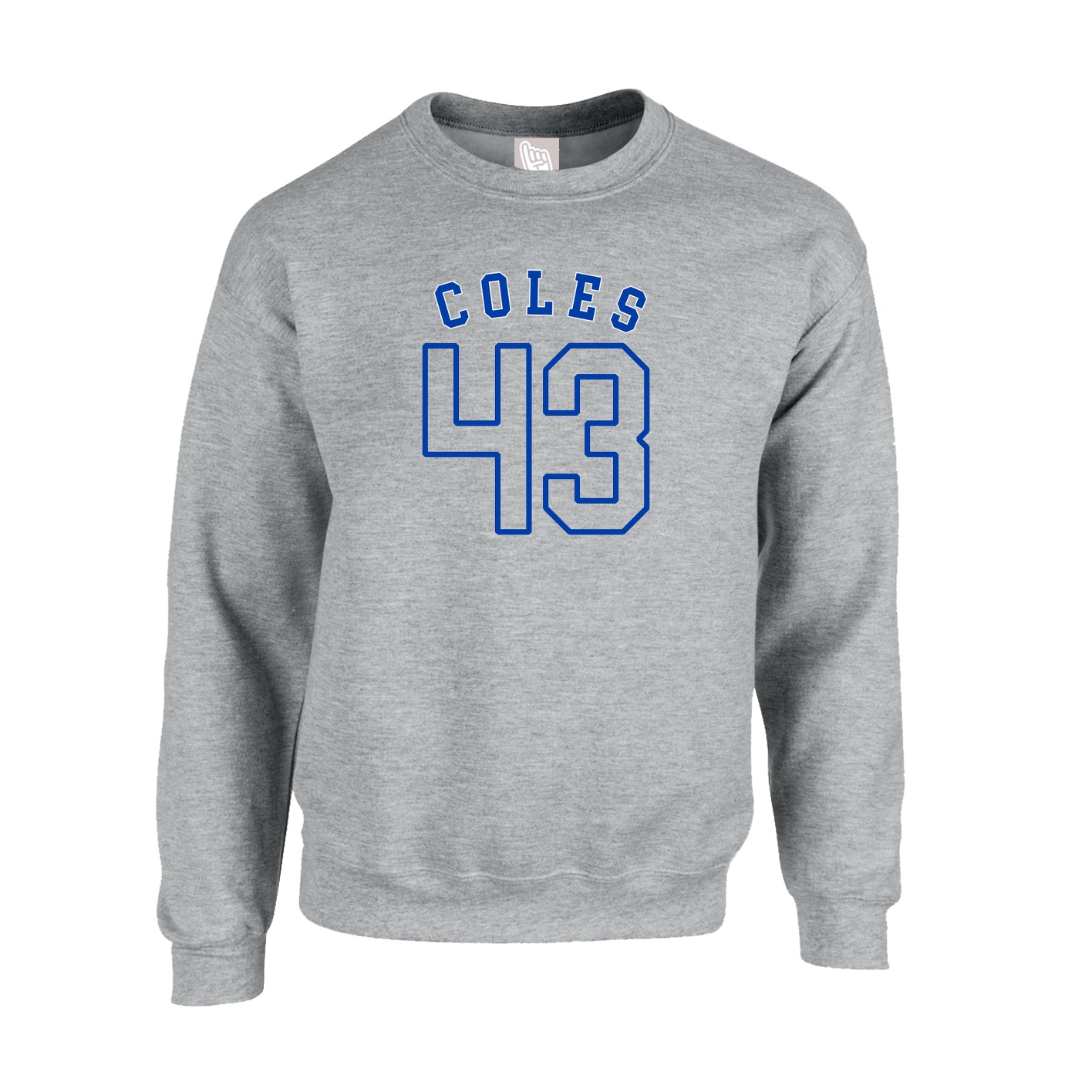 Fleece Crew — Shirsey Arch in Grey