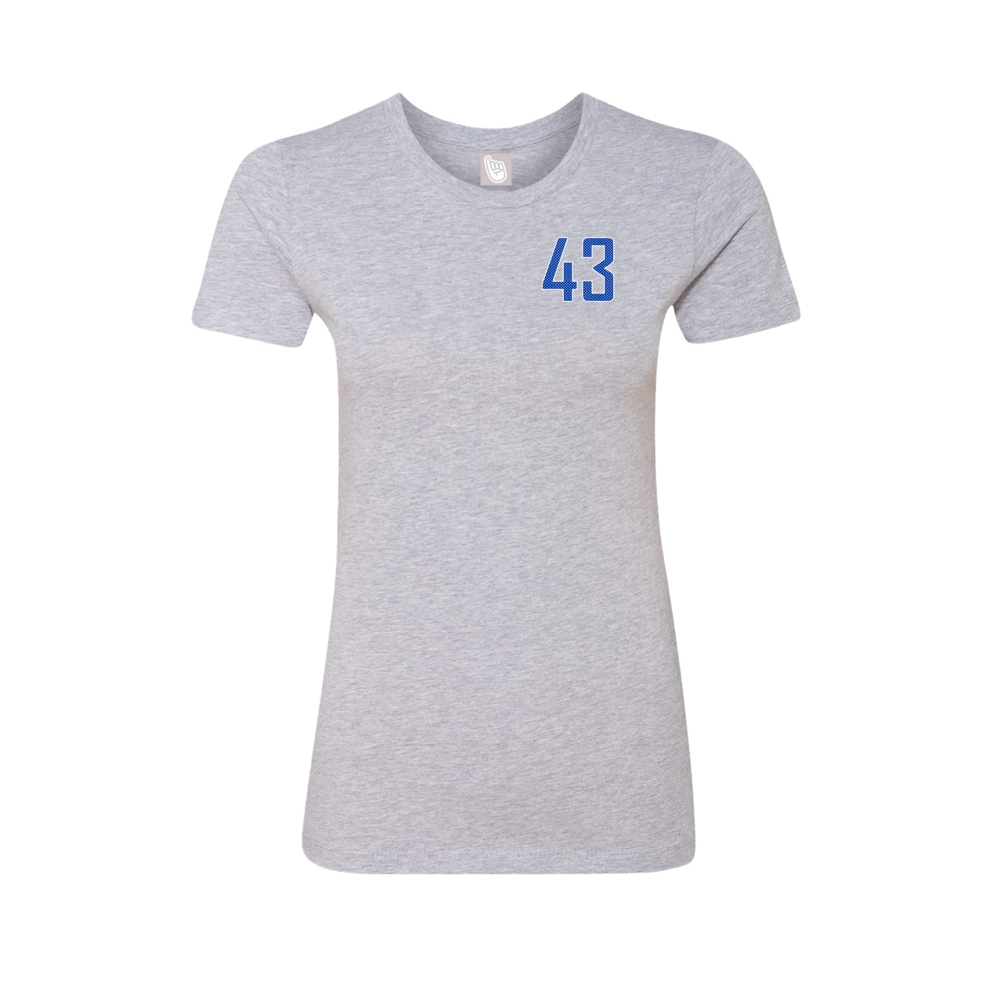 Womens Tee — Front Shirsy in Grey