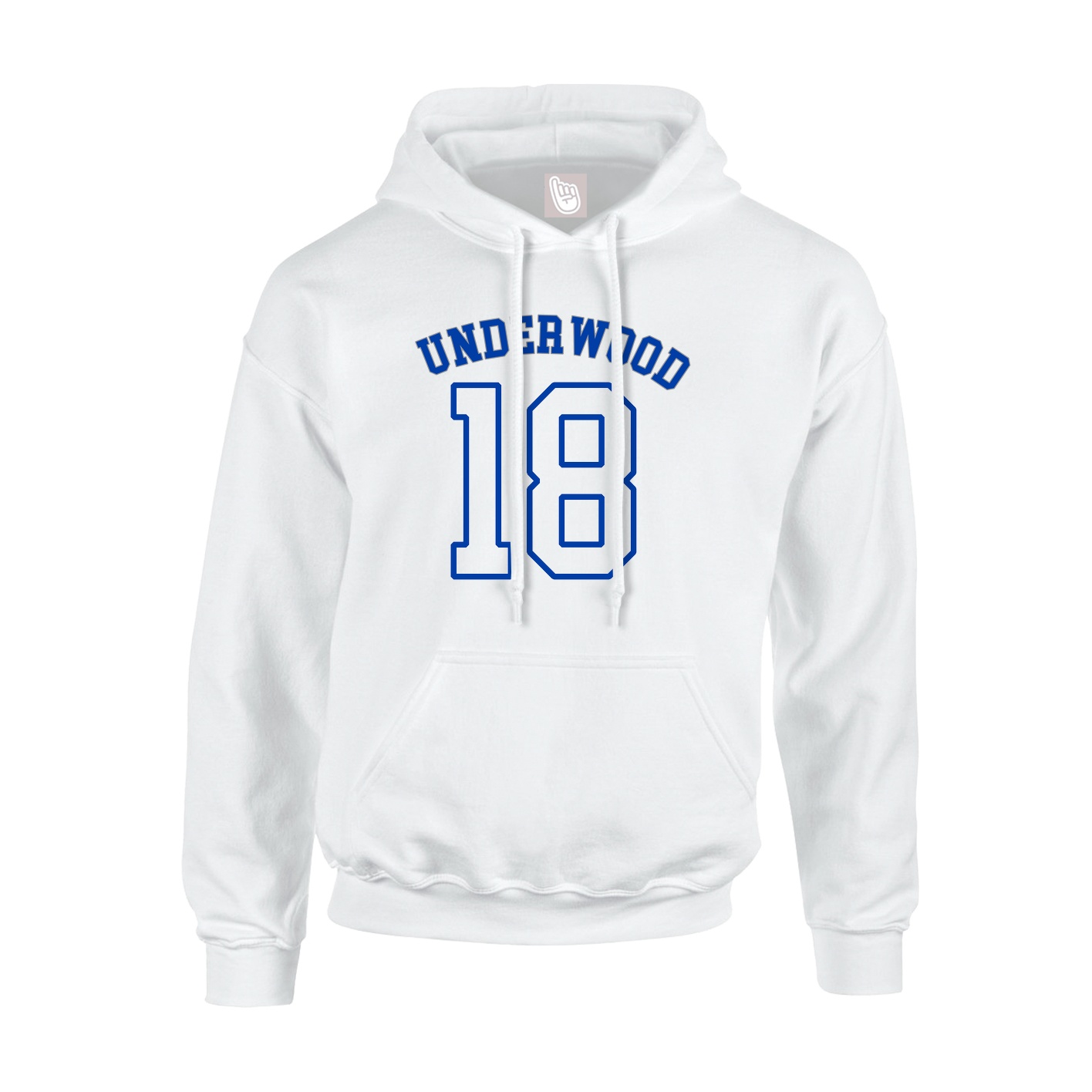 Hoodie — Shirsey Arch in White