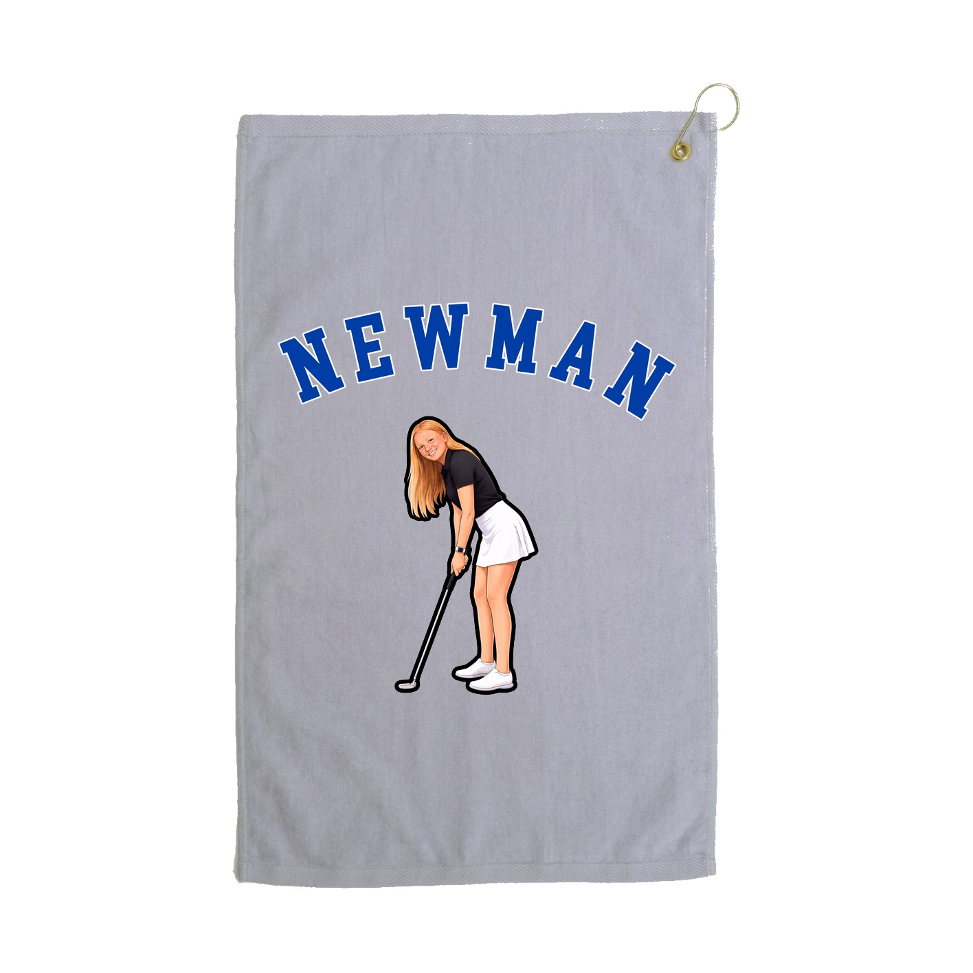 Golf Towel — Shirsey Arch in Grey