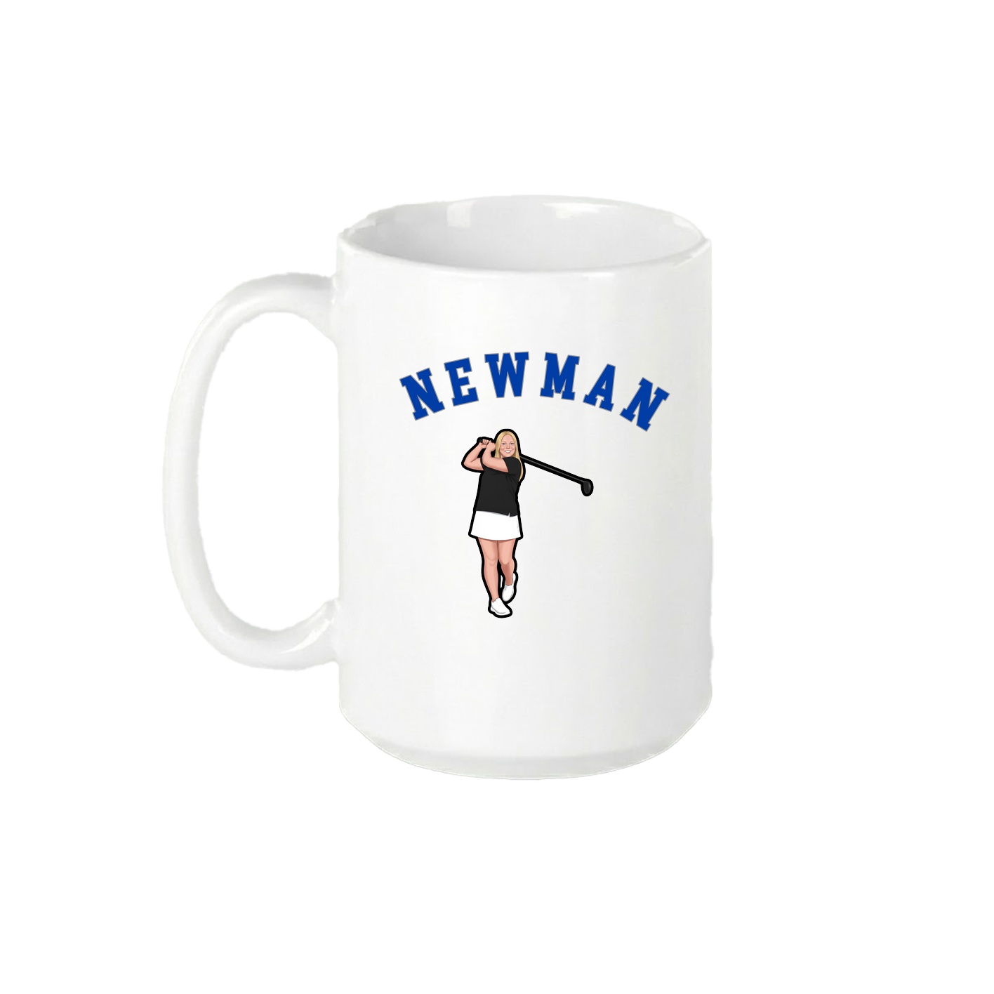 15oz Coffee Mug — Shirsey Arch in White
