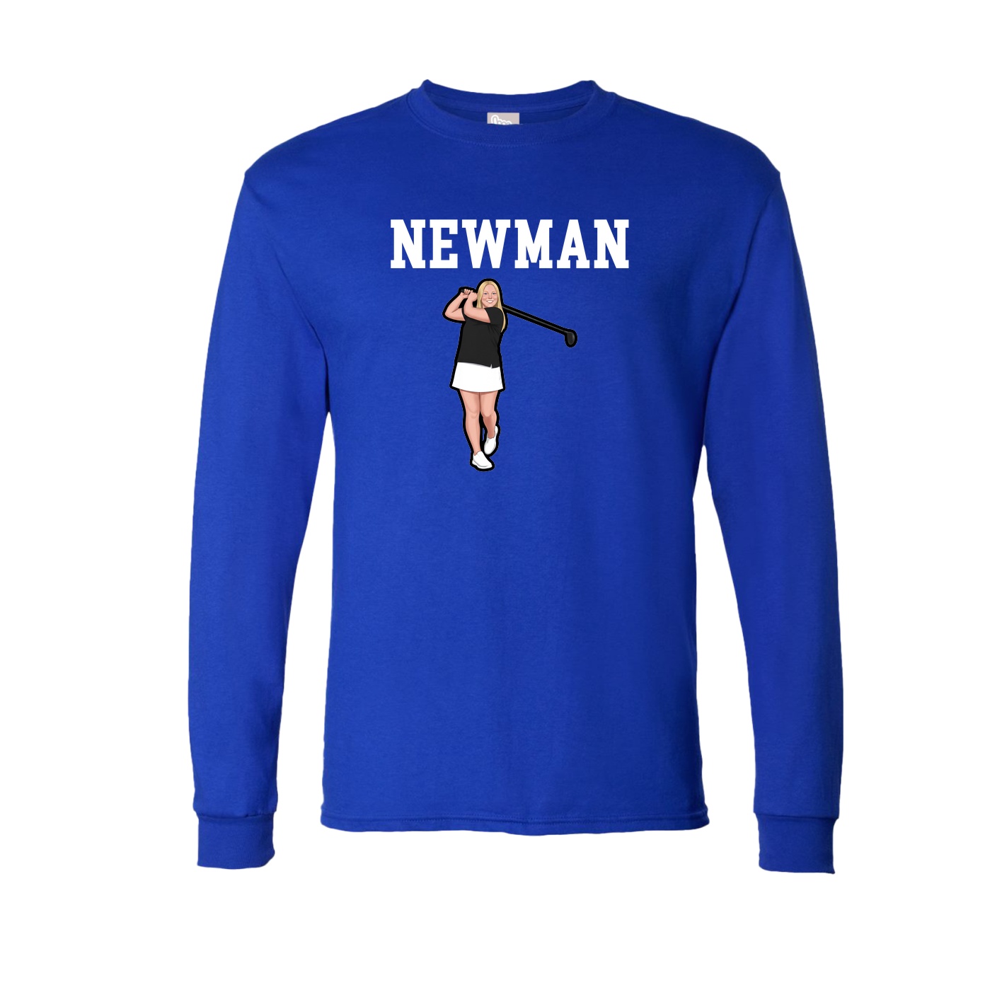 Long Sleeve Tee — Shirsey in Royal