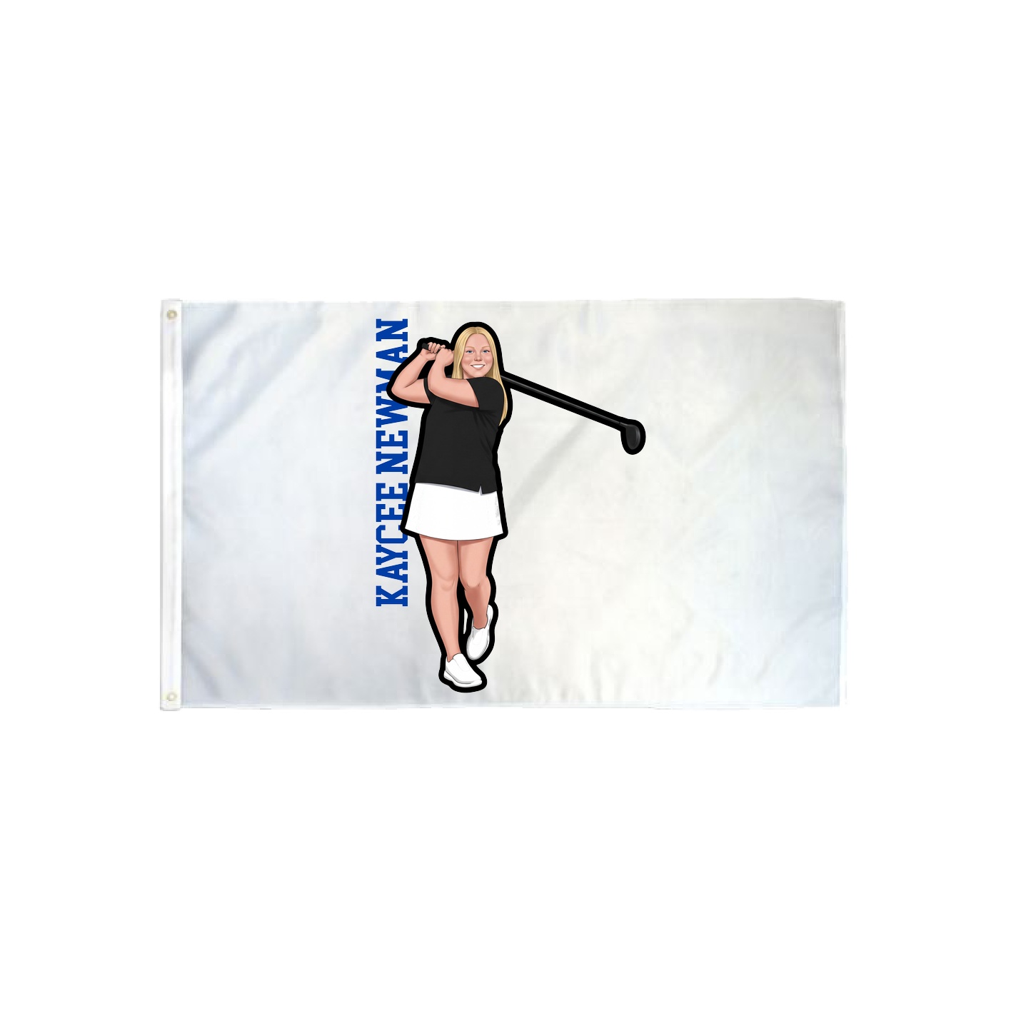 3x5 Flag — Name Vertical in Classic