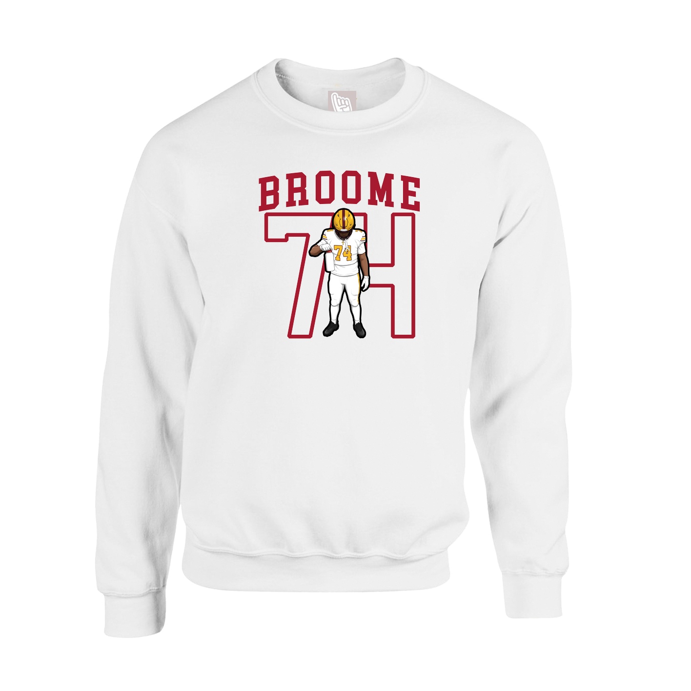 Fleece Crew — Shirsey in White