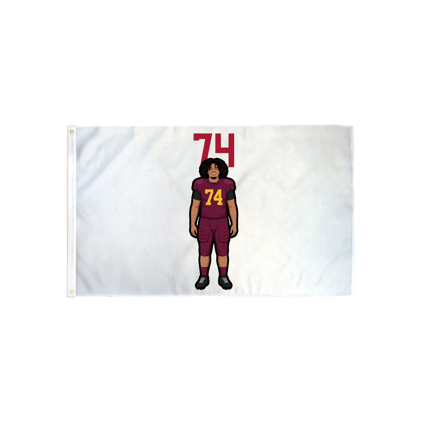 3x5 Flag — Number Top in Classic