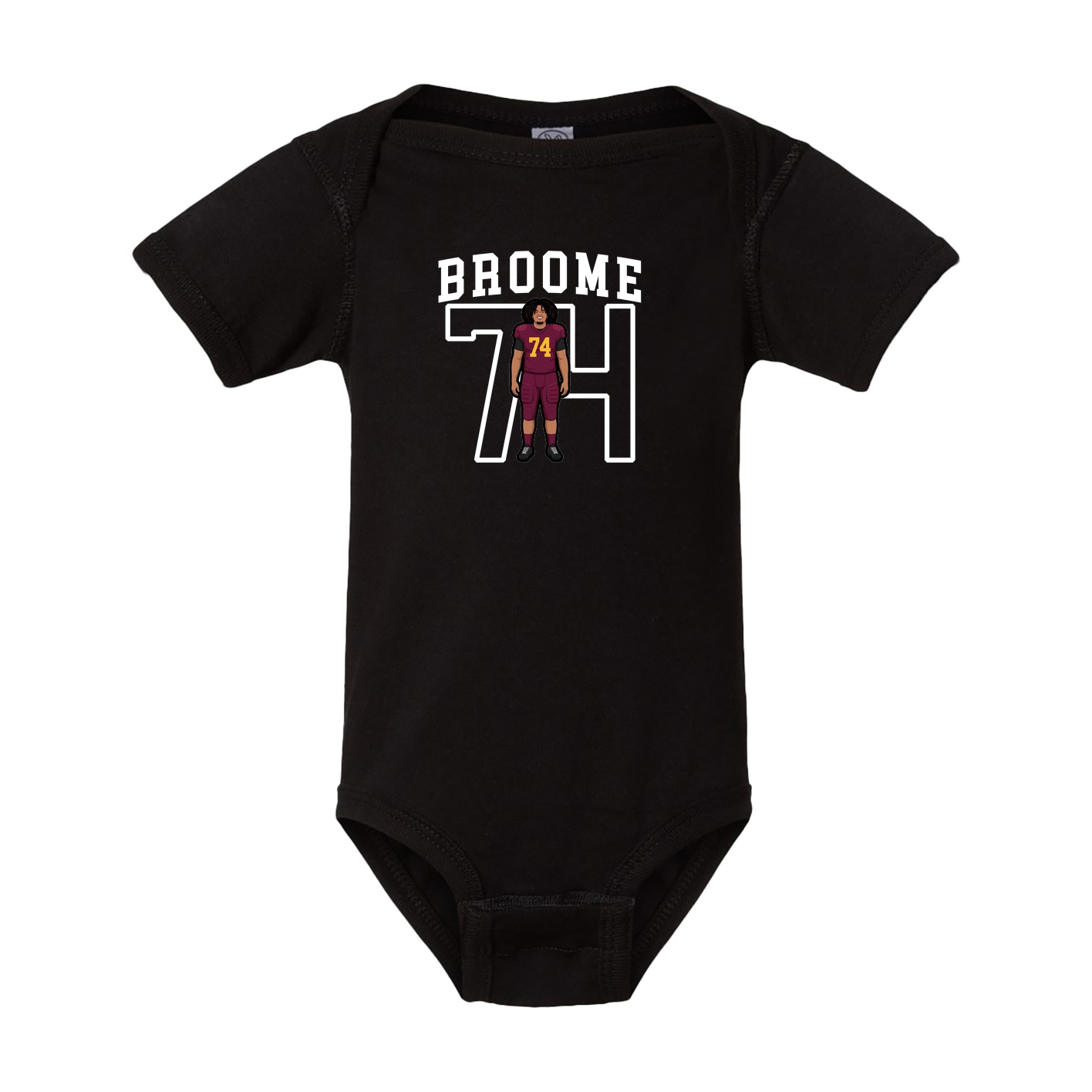 Baby Onesie — Shirsey in Black