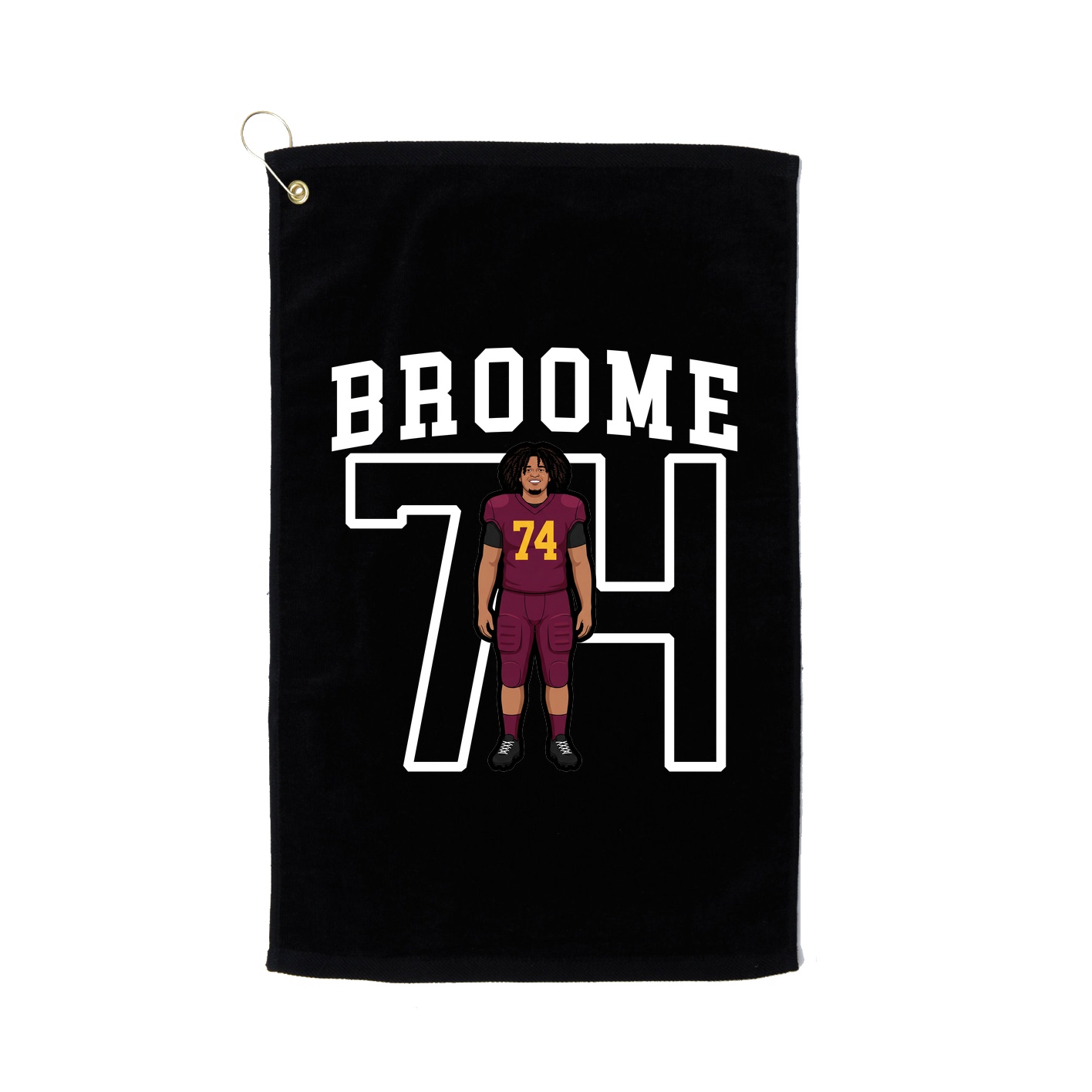 Golf Towel — Shirsey in Black