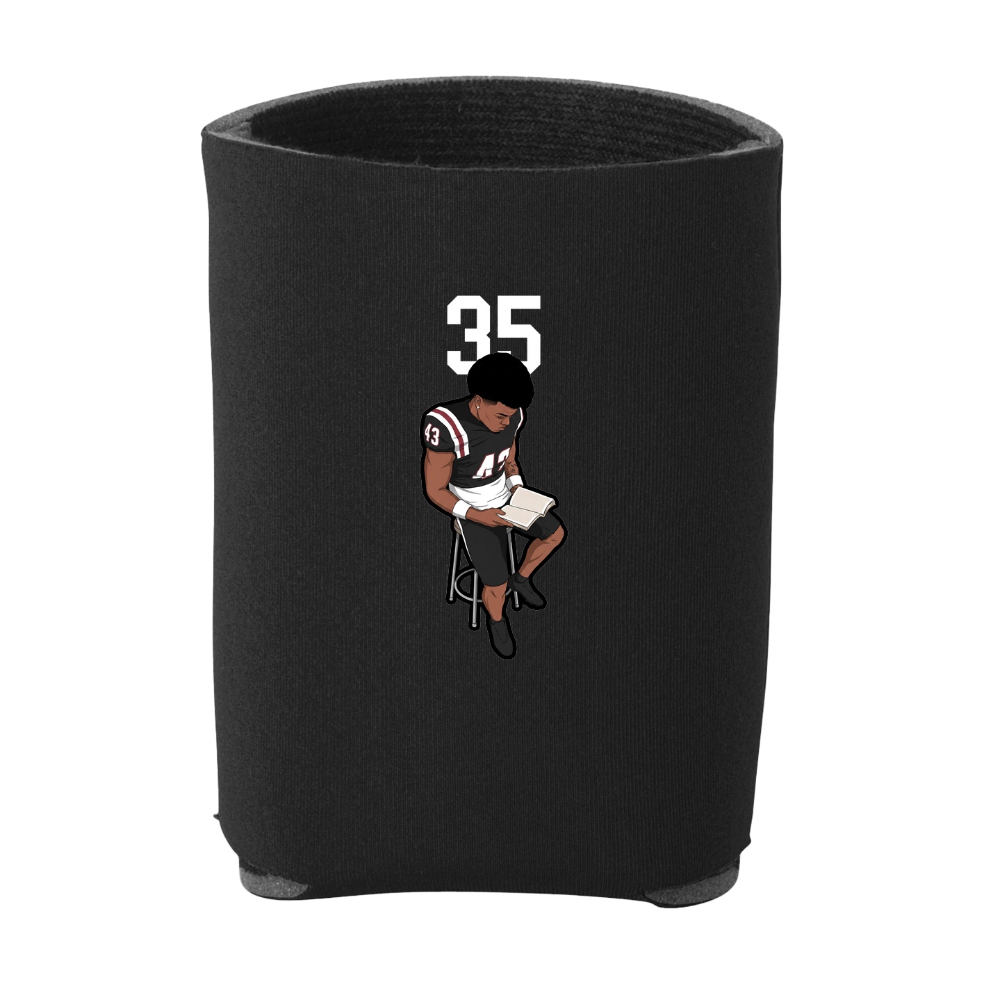 Can Holder — Number Top in Black