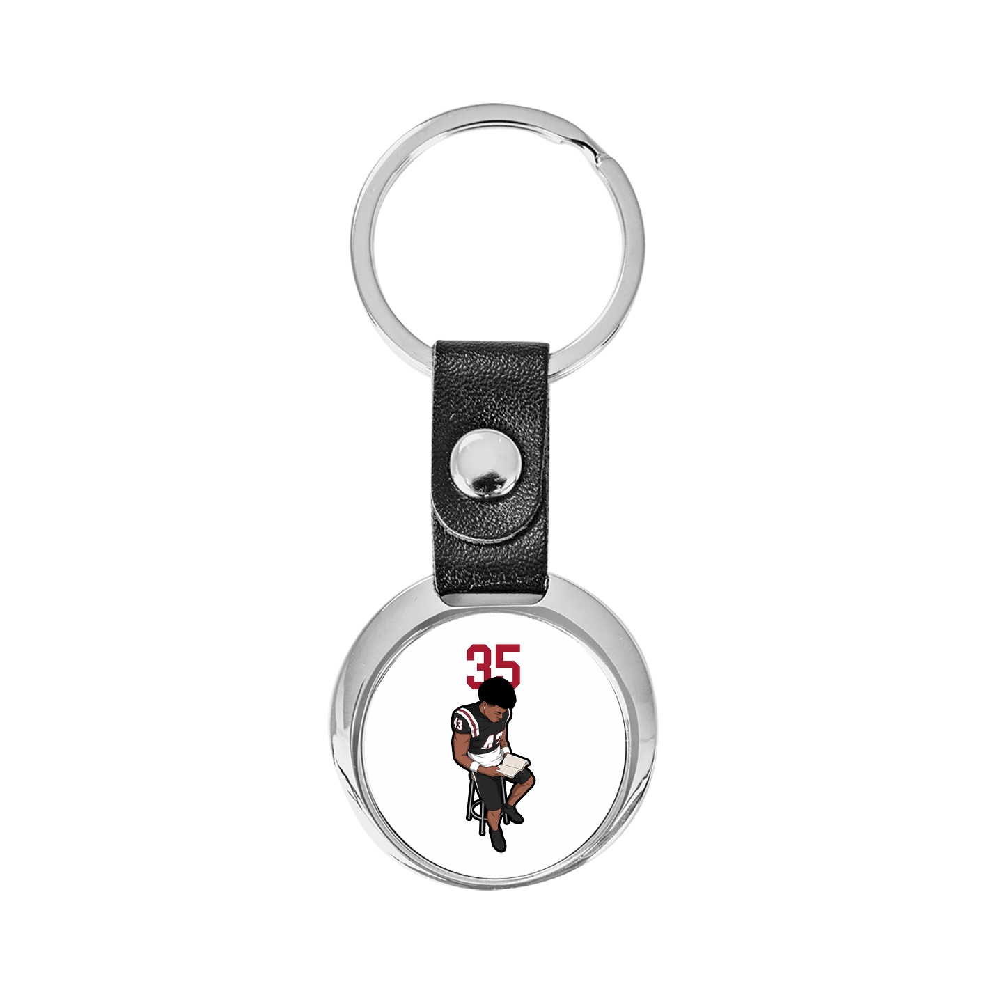 Key Chain — Number Top in Classic