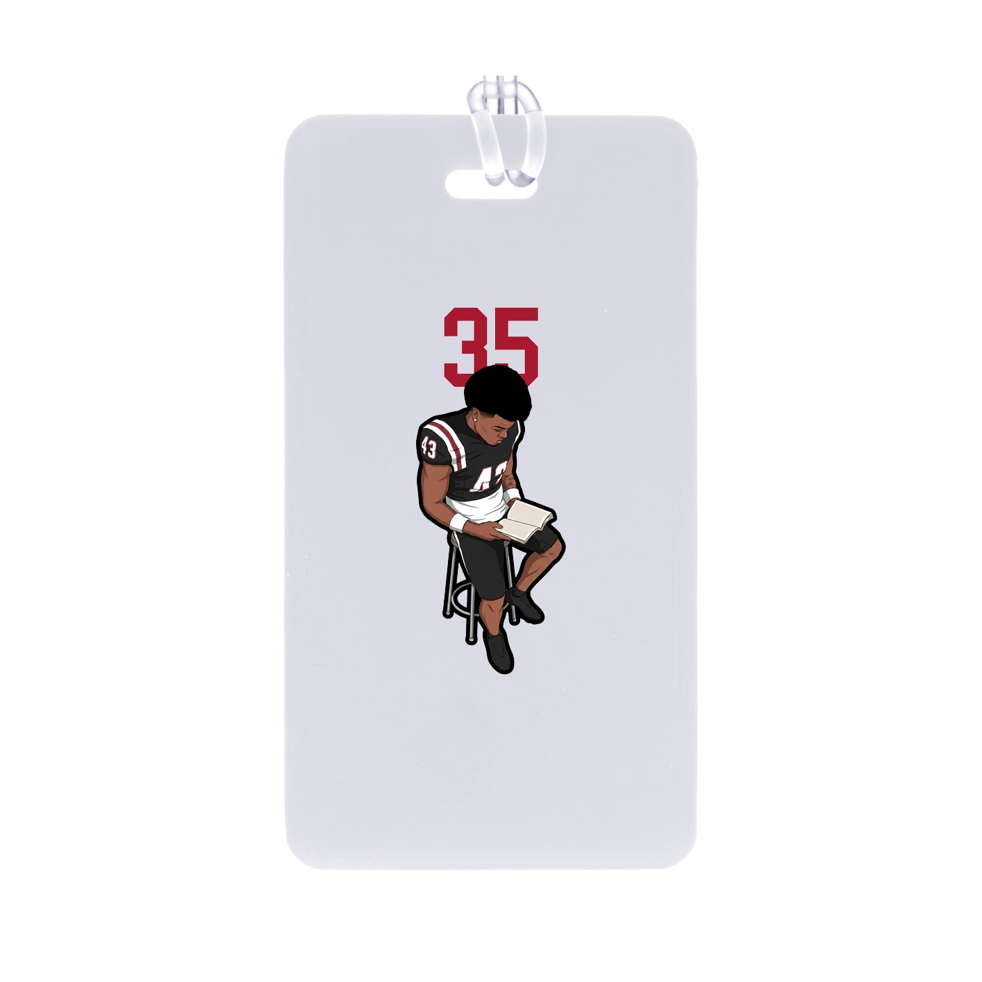 Bag Tag — Number Top in Classic