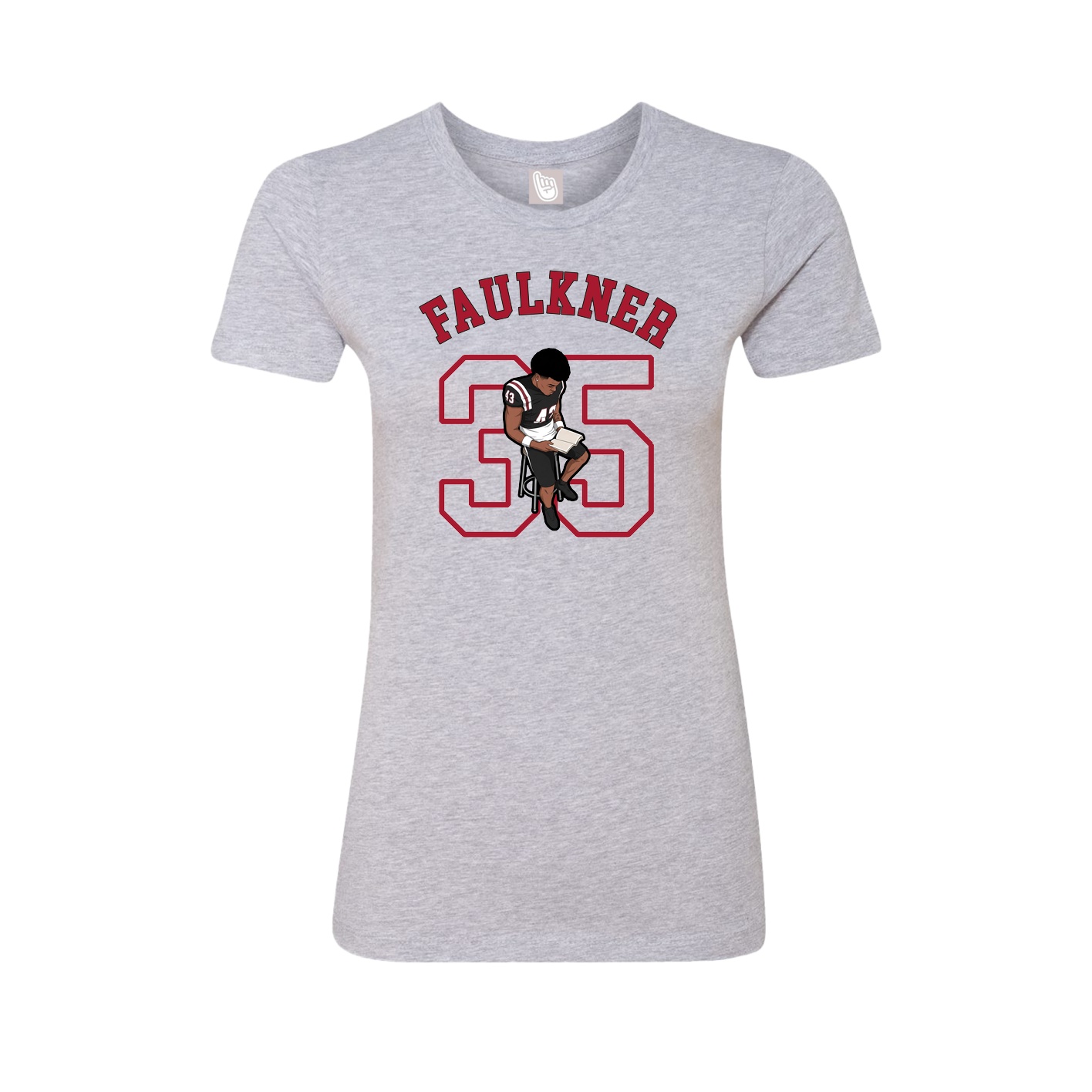 Womens Tee — Shirsey Arch in Grey