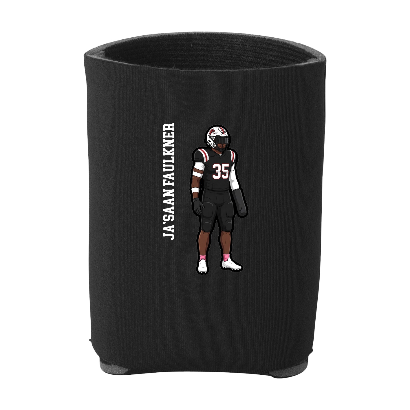 Can Holder — Name Vertical in Black