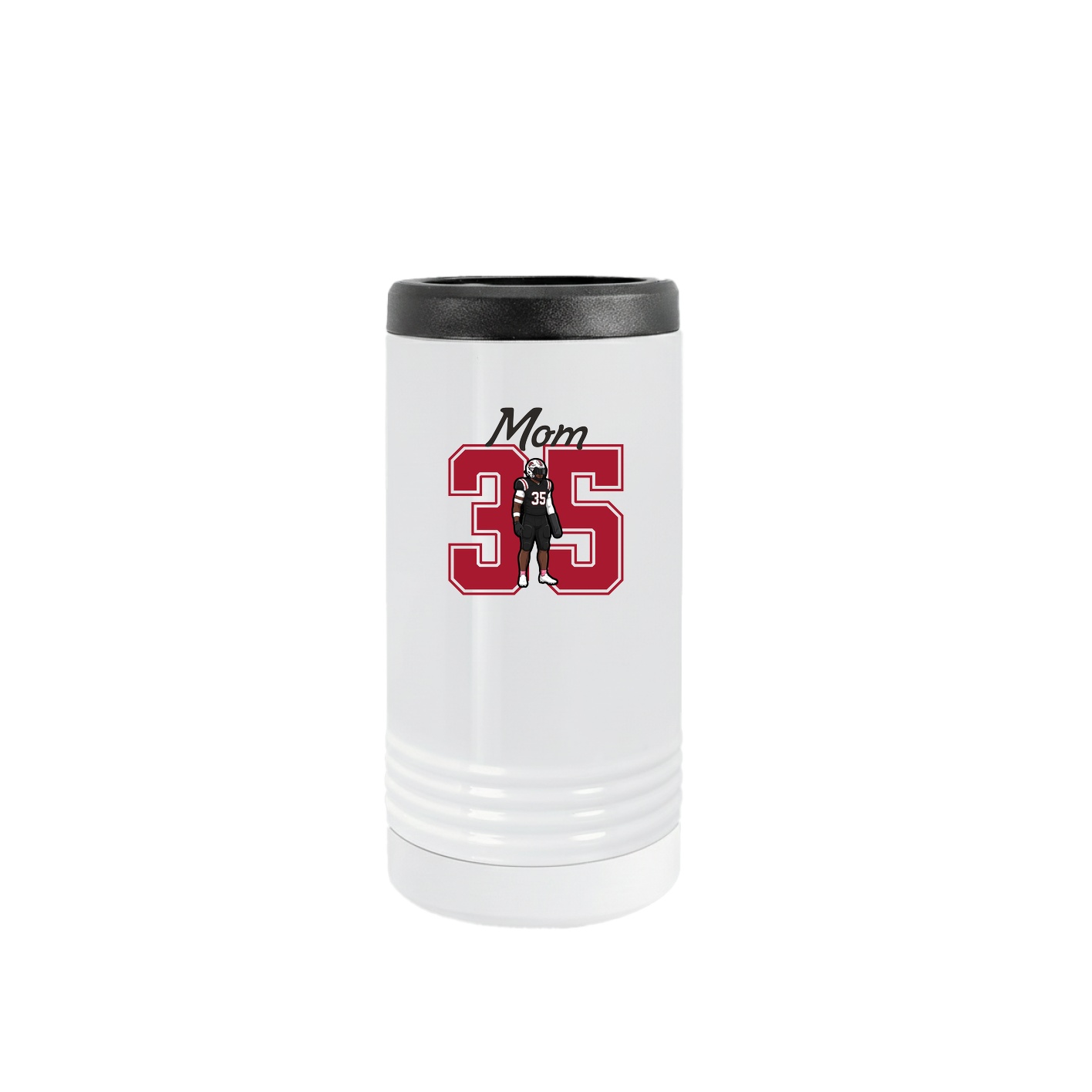 Slim Beverage Holder — Mothers Day Shirsey in White