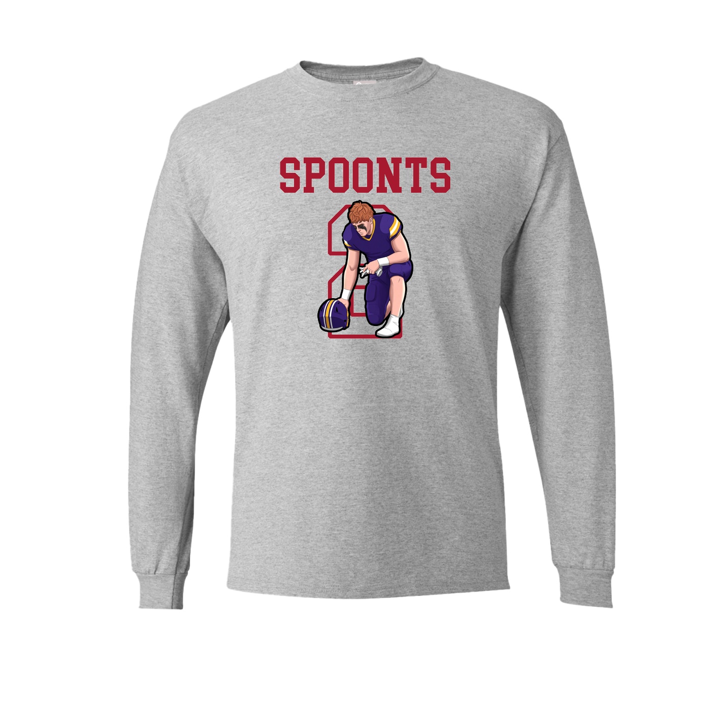 Long Sleeve Tee — Shirsey in Grey