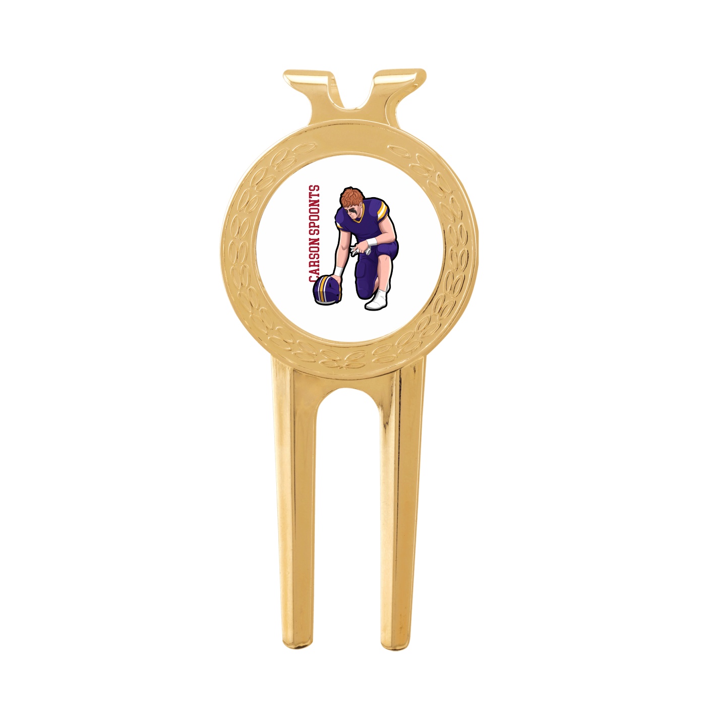 Divot Tool with Ball Marker — Name Vertical in Classic