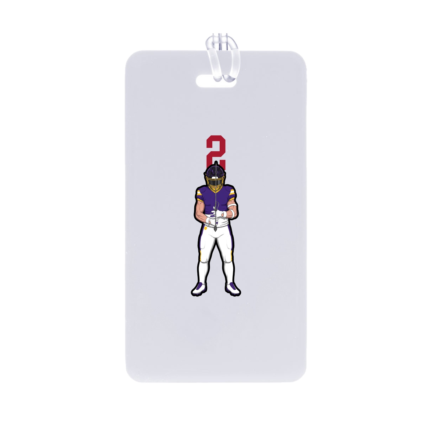 Bag Tag — Number Top in Classic