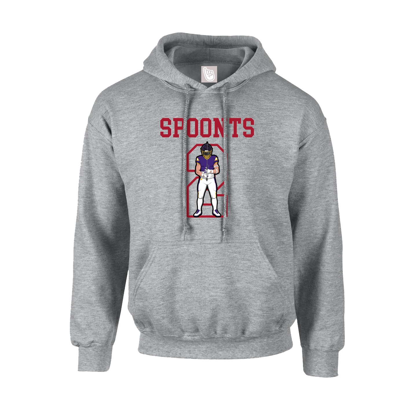 Hoodie — Shirsey in Grey