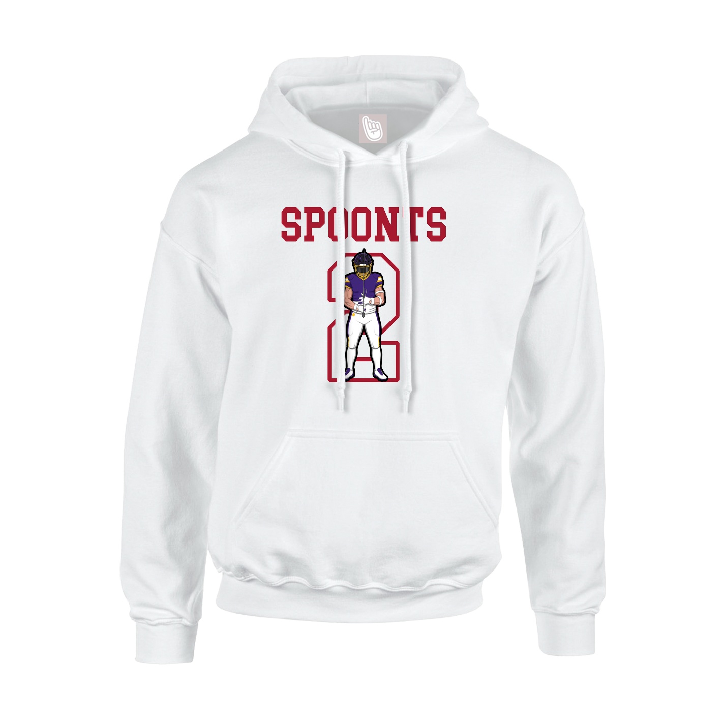 Youth Hoodie — Shirsey in White