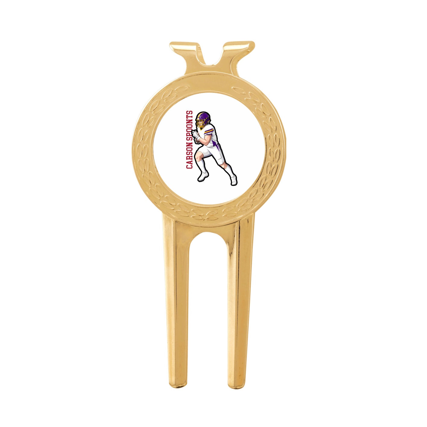 Divot Tool with Ball Marker — Name Vertical in Classic