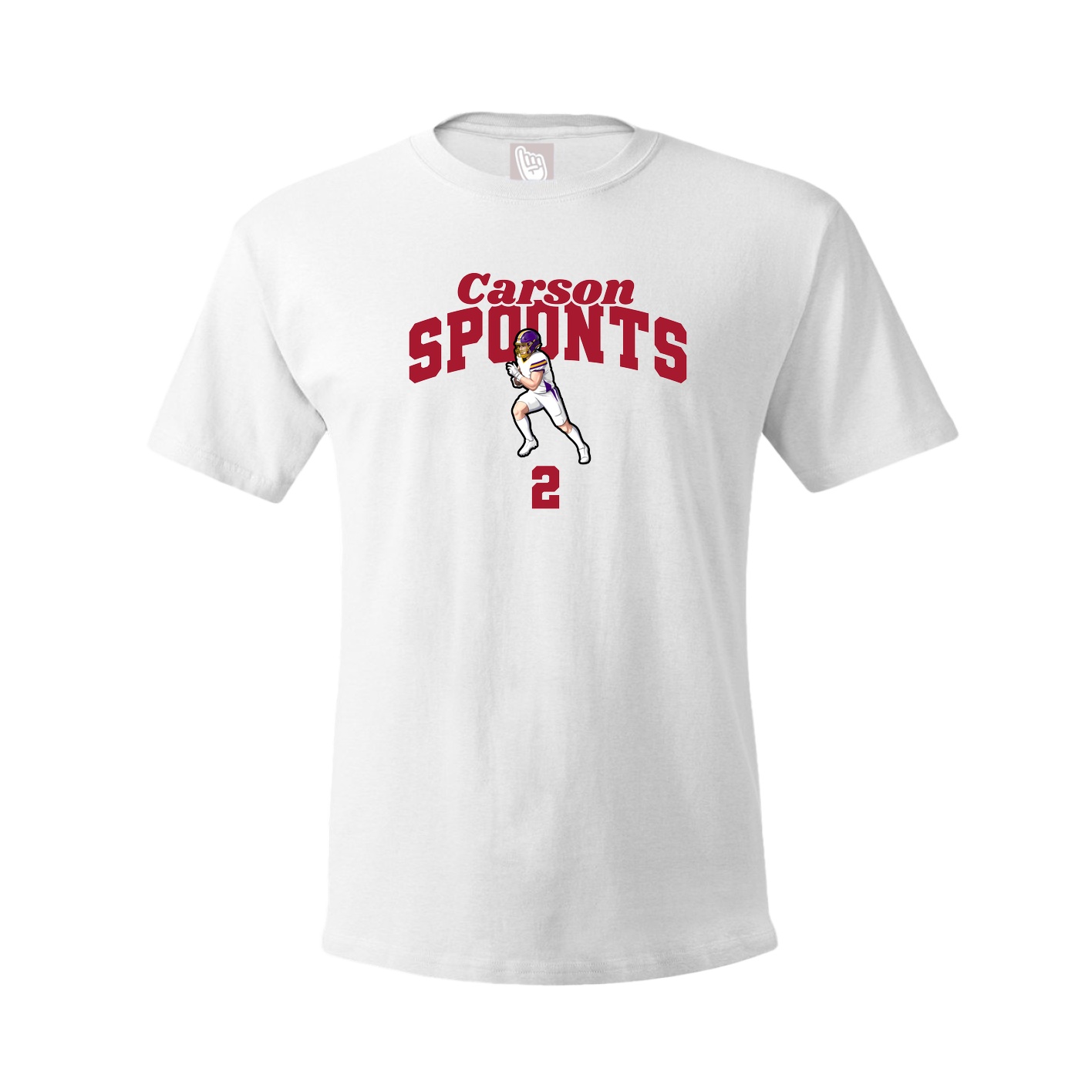 Tee — Signature Arch in White