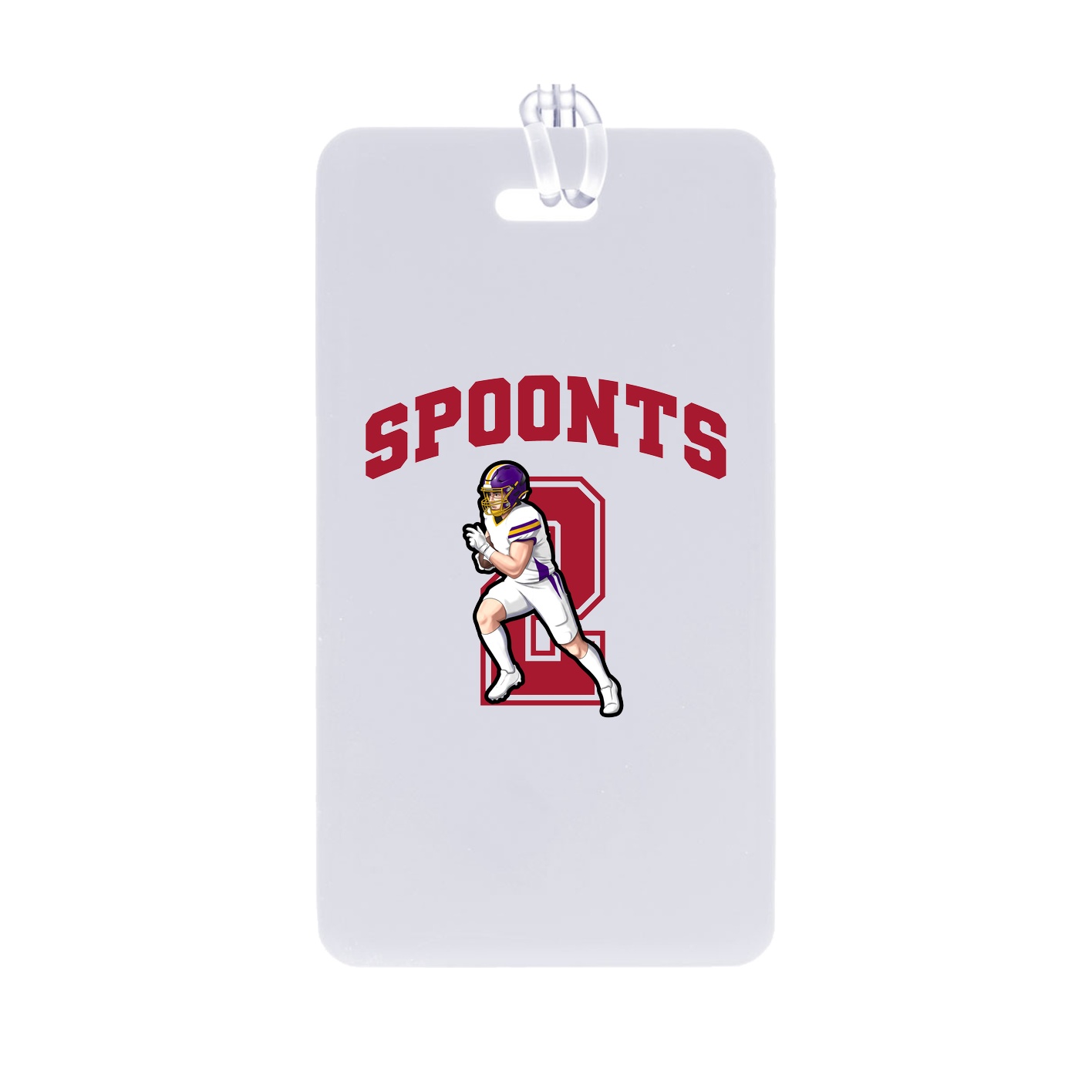 Bag Tag — Number in Classic