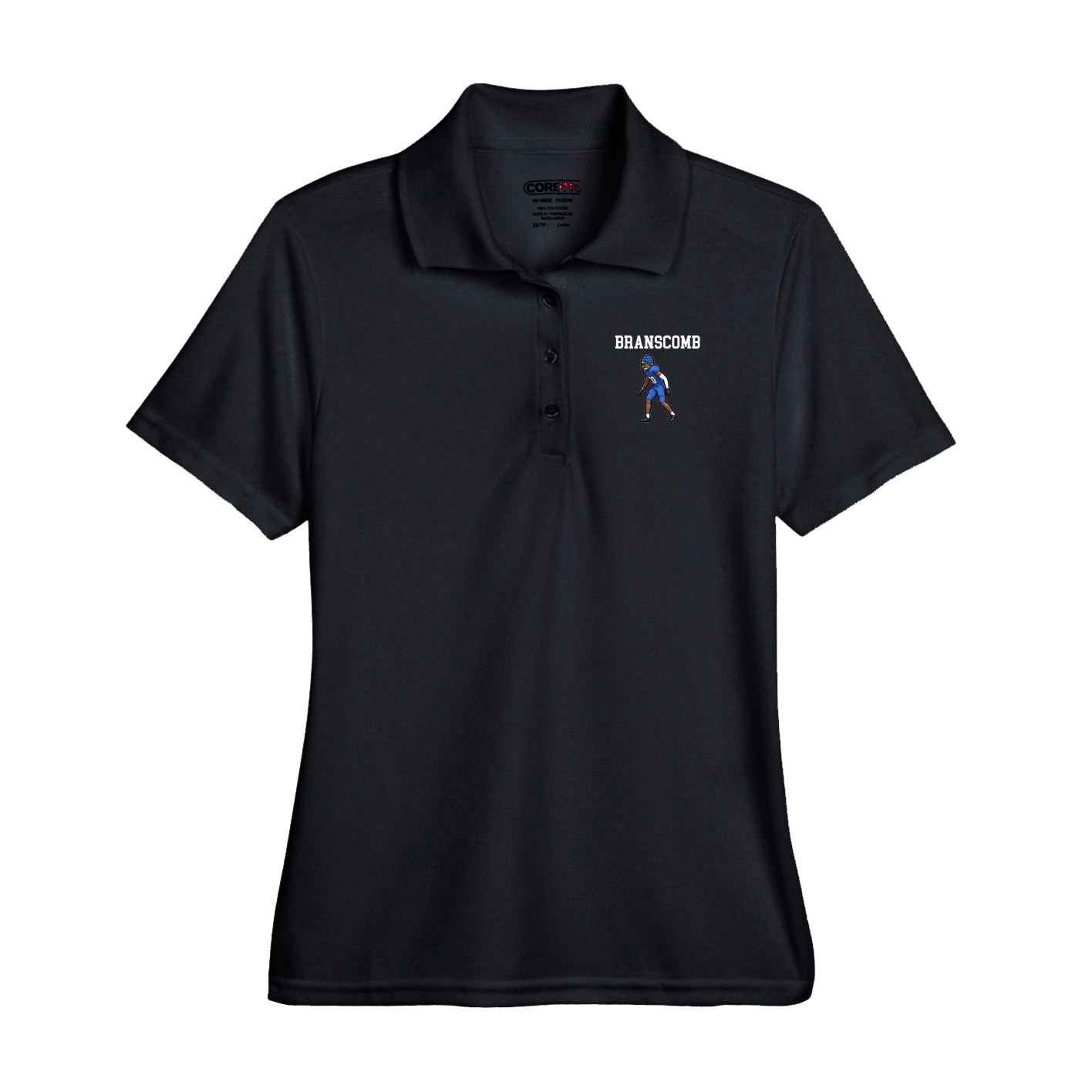Performance Polo — Shirsey in Black