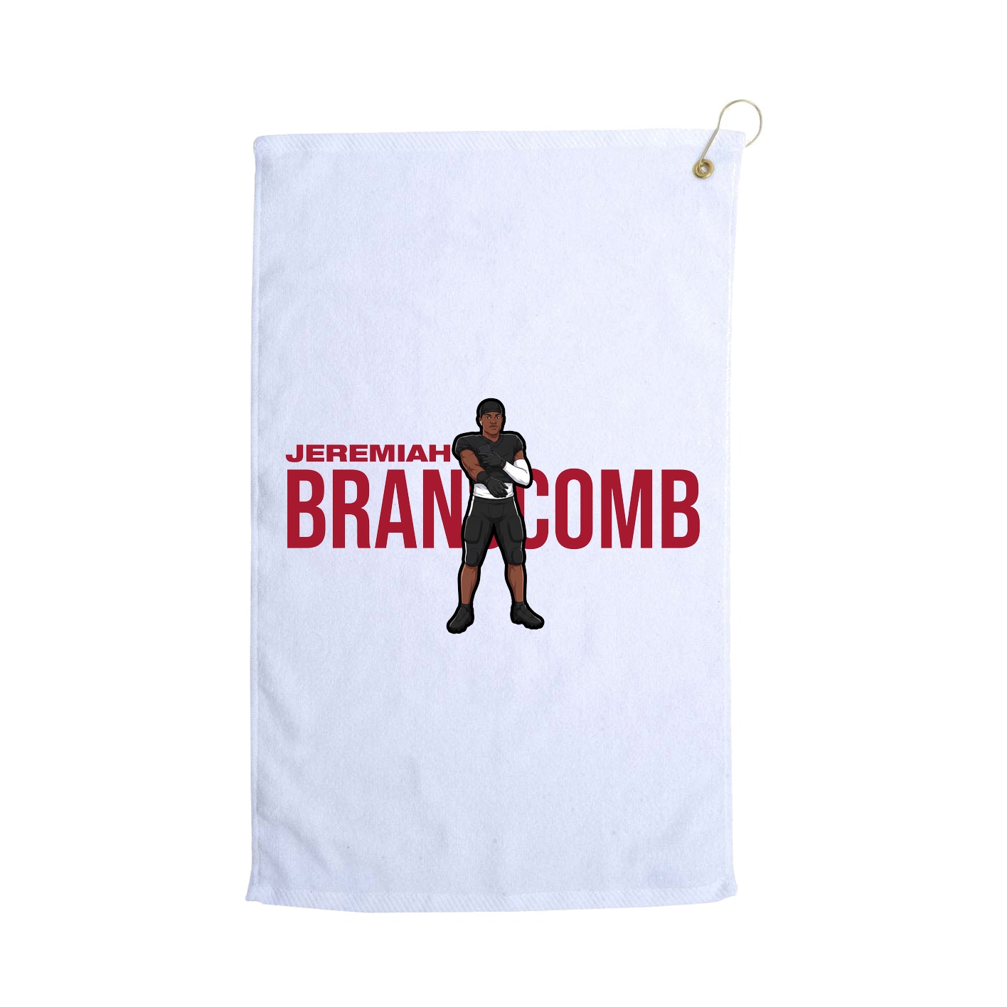 Golf Towel — Player Name in White