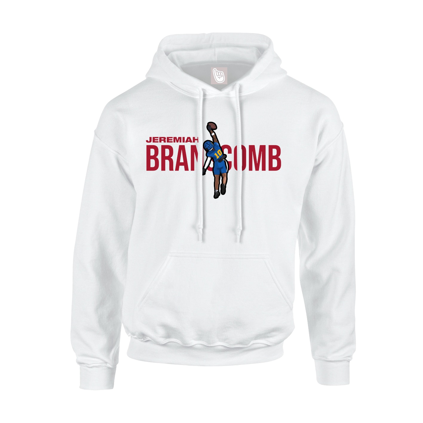 Hoodie — Player Name in White