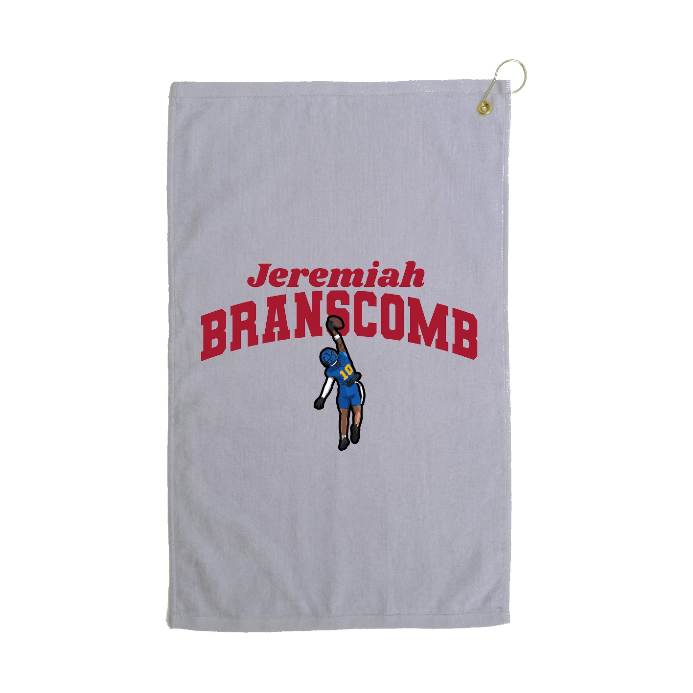 Golf Towel — Signature Arch in Grey