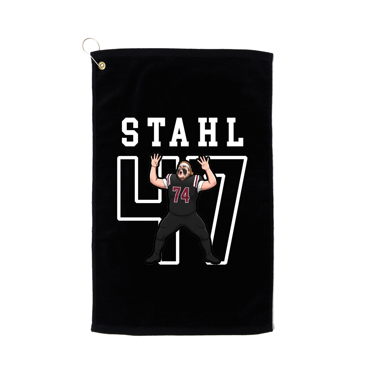 Golf Towel — Shirsey in Black