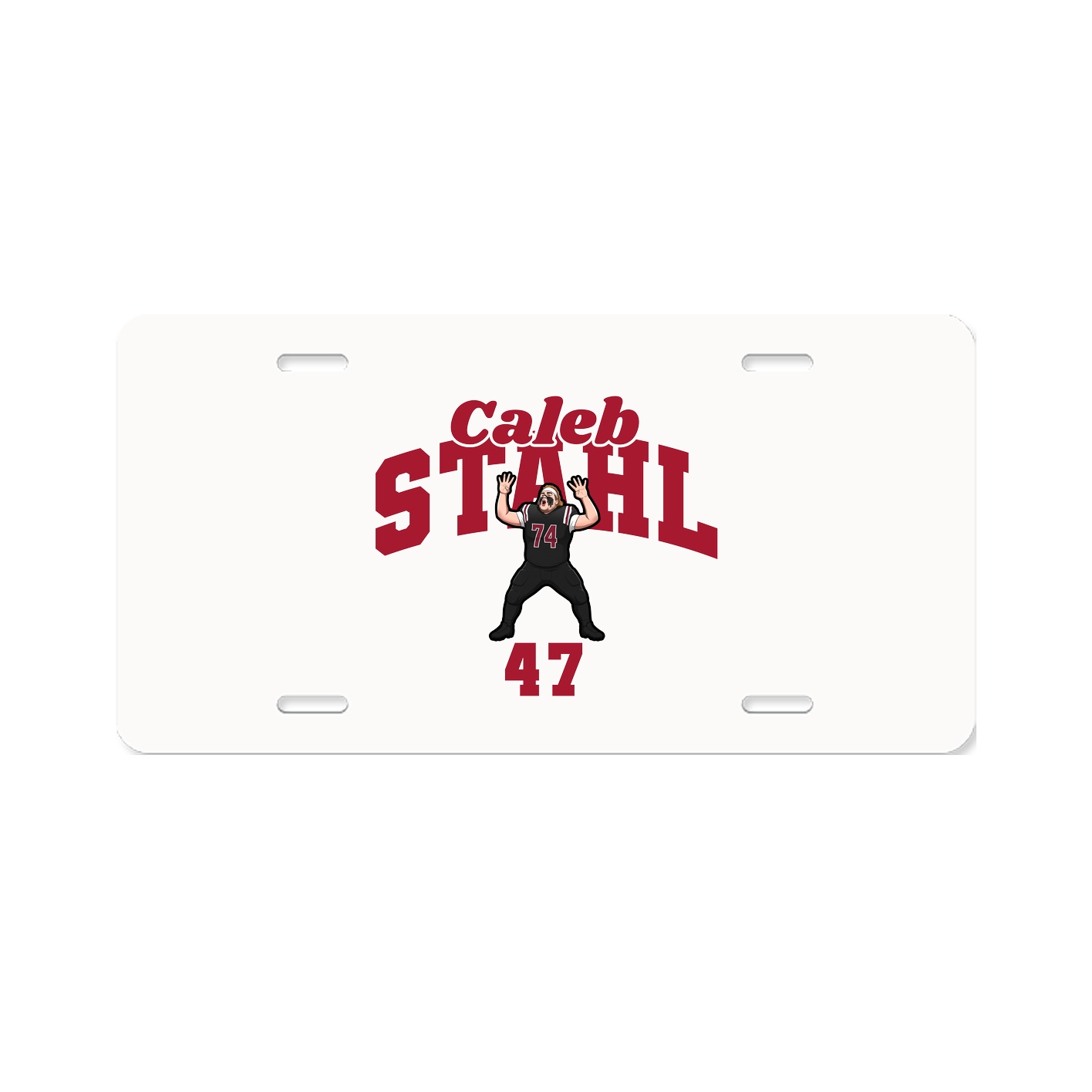 License Plate — Signature Arch in Classic