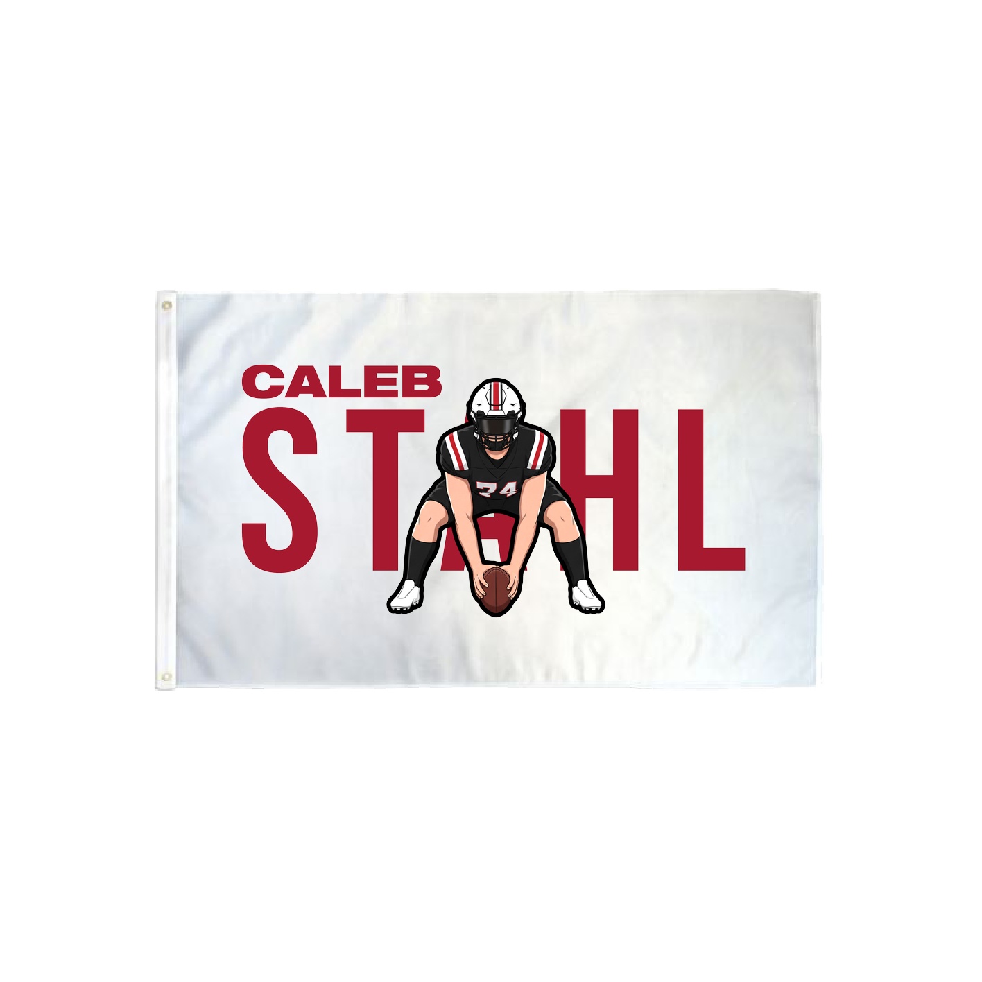3x5 Flag — Player Name in Classic