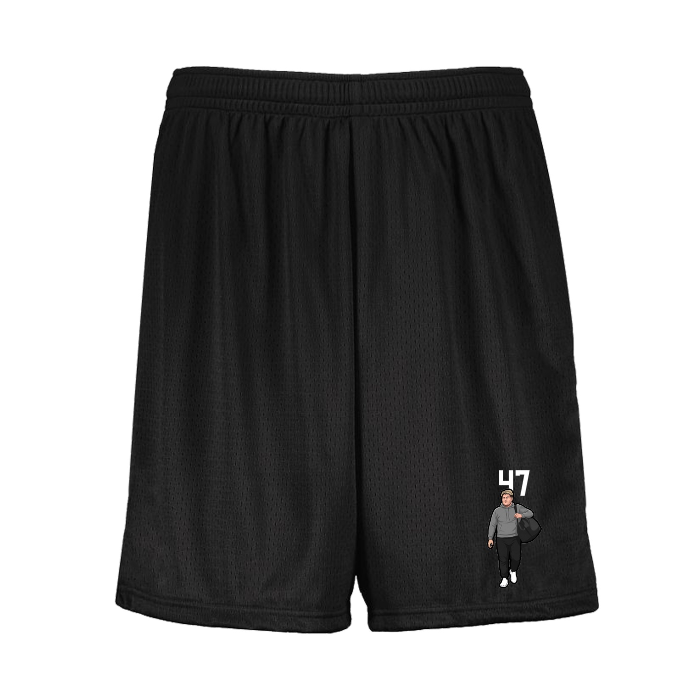 Shorts — Number Top in Black