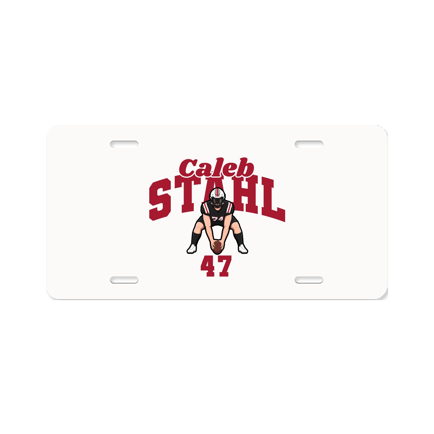 License Plate — Signature Arch in Classic