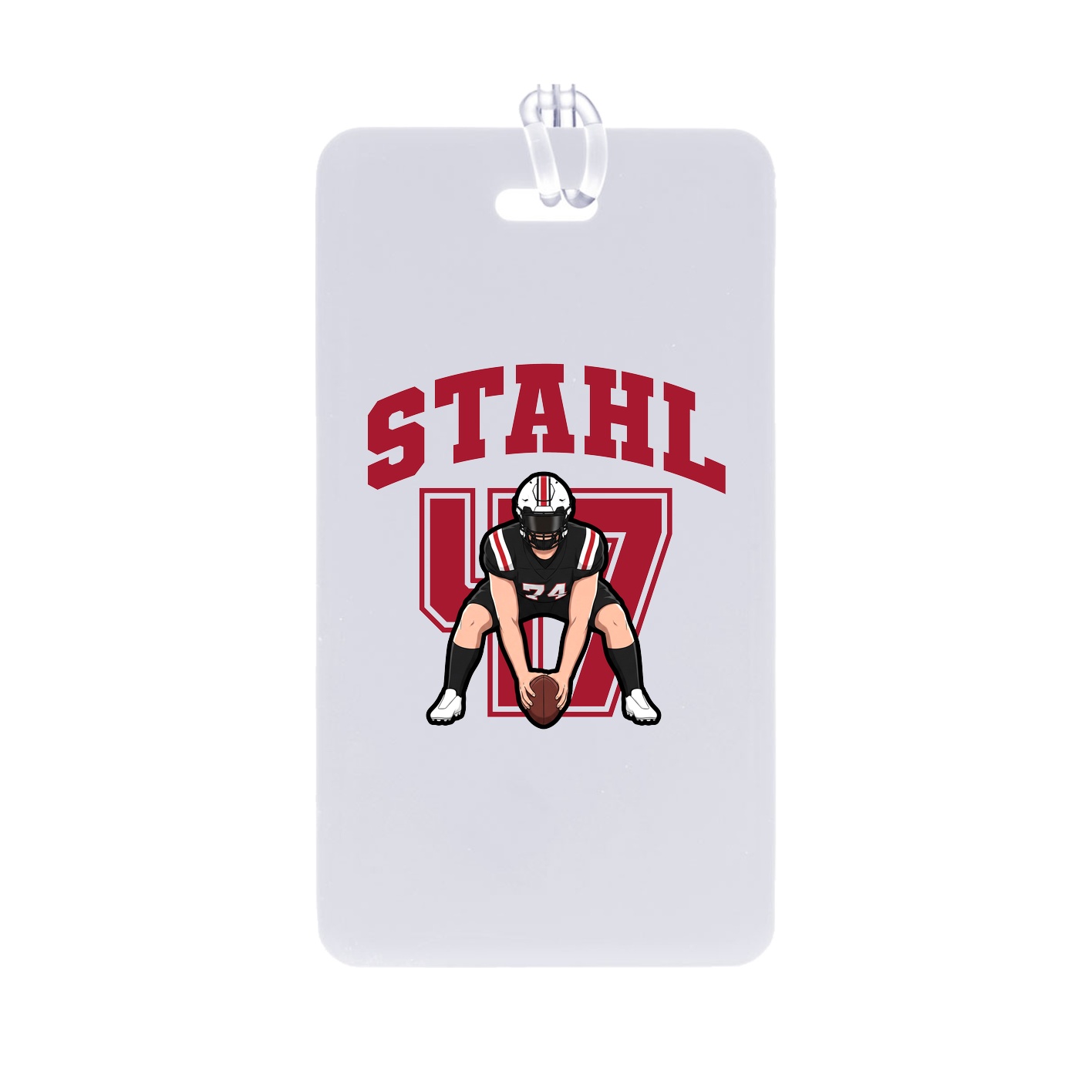 Bag Tag — Number in Classic