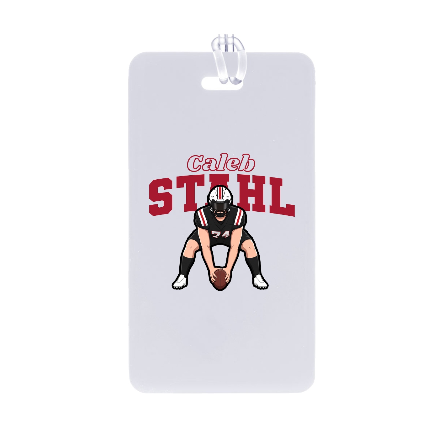 Bag Tag — Name Arch in Classic