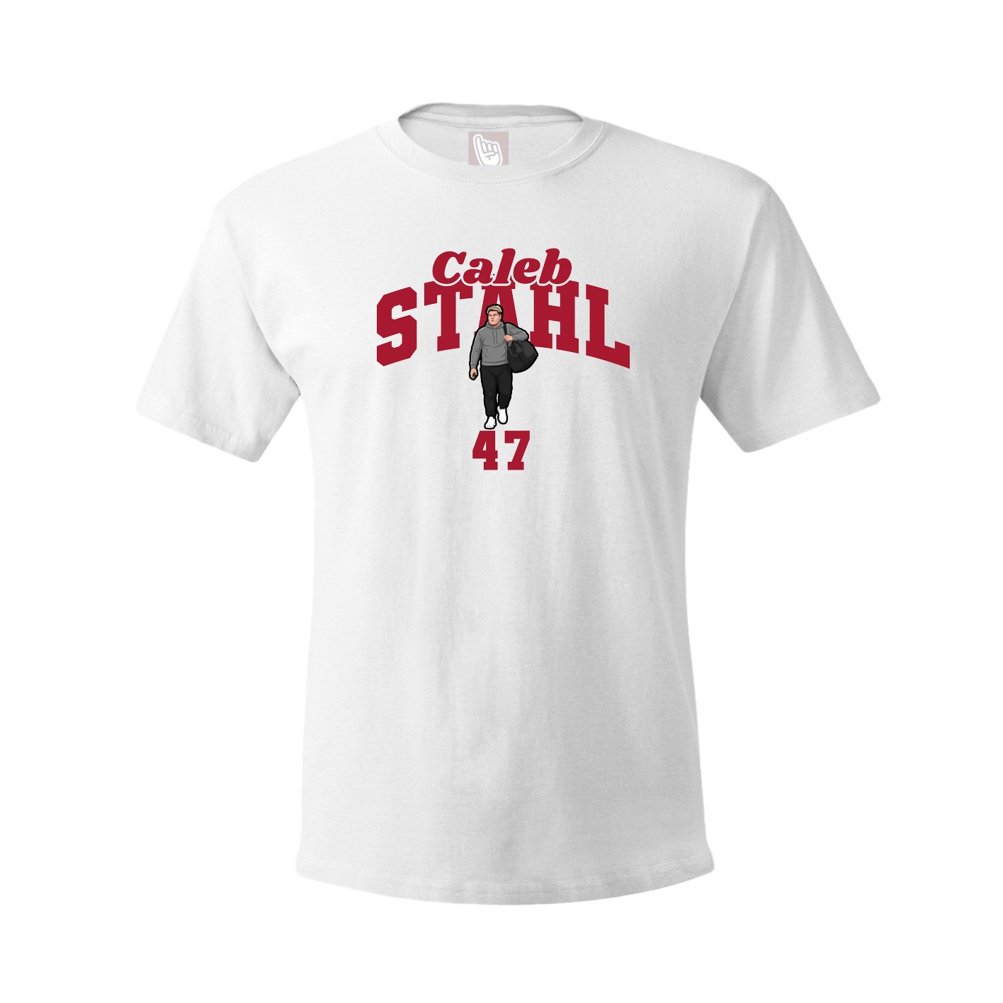 Youth Tee — Signature Arch in White