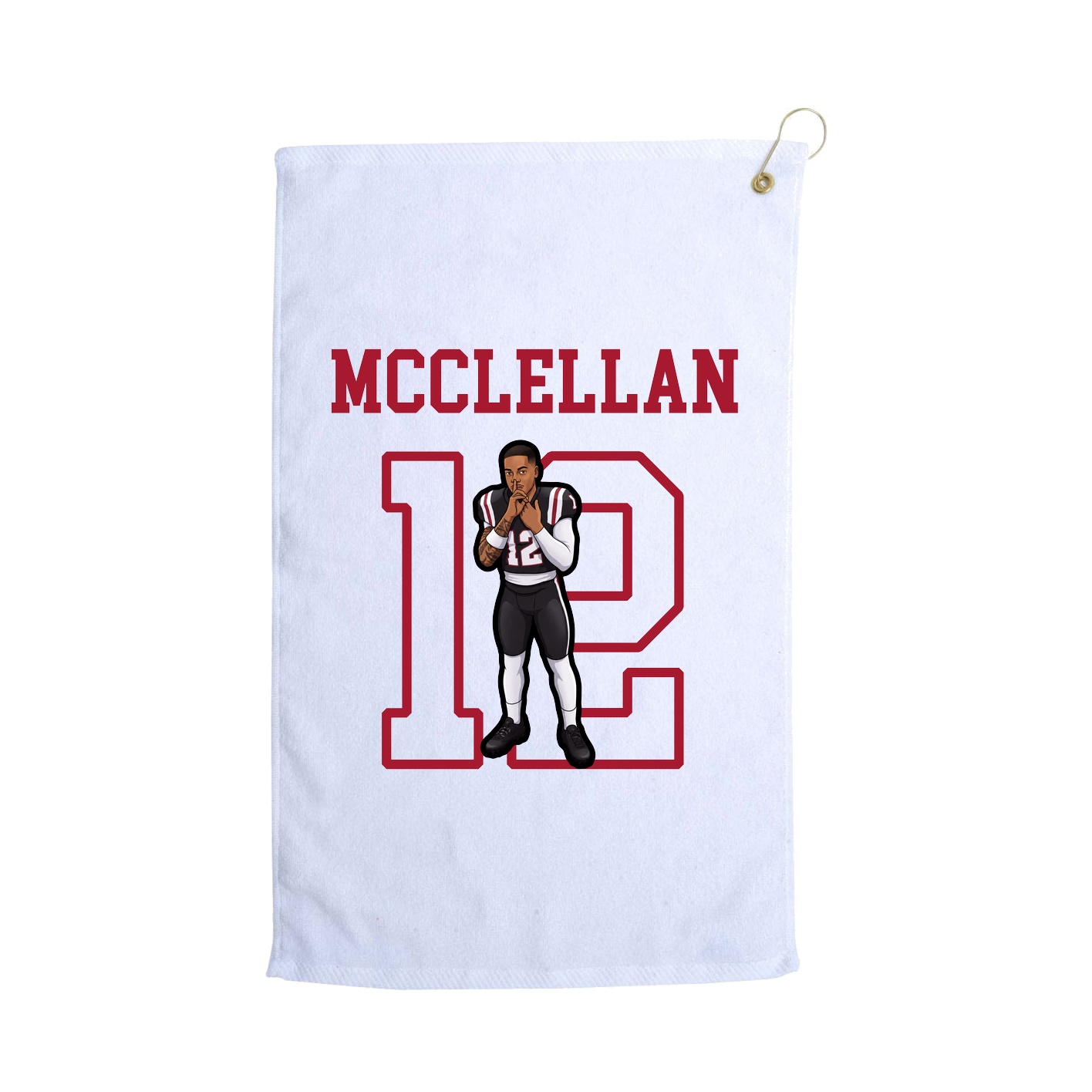 Golf Towel — Shirsey in White