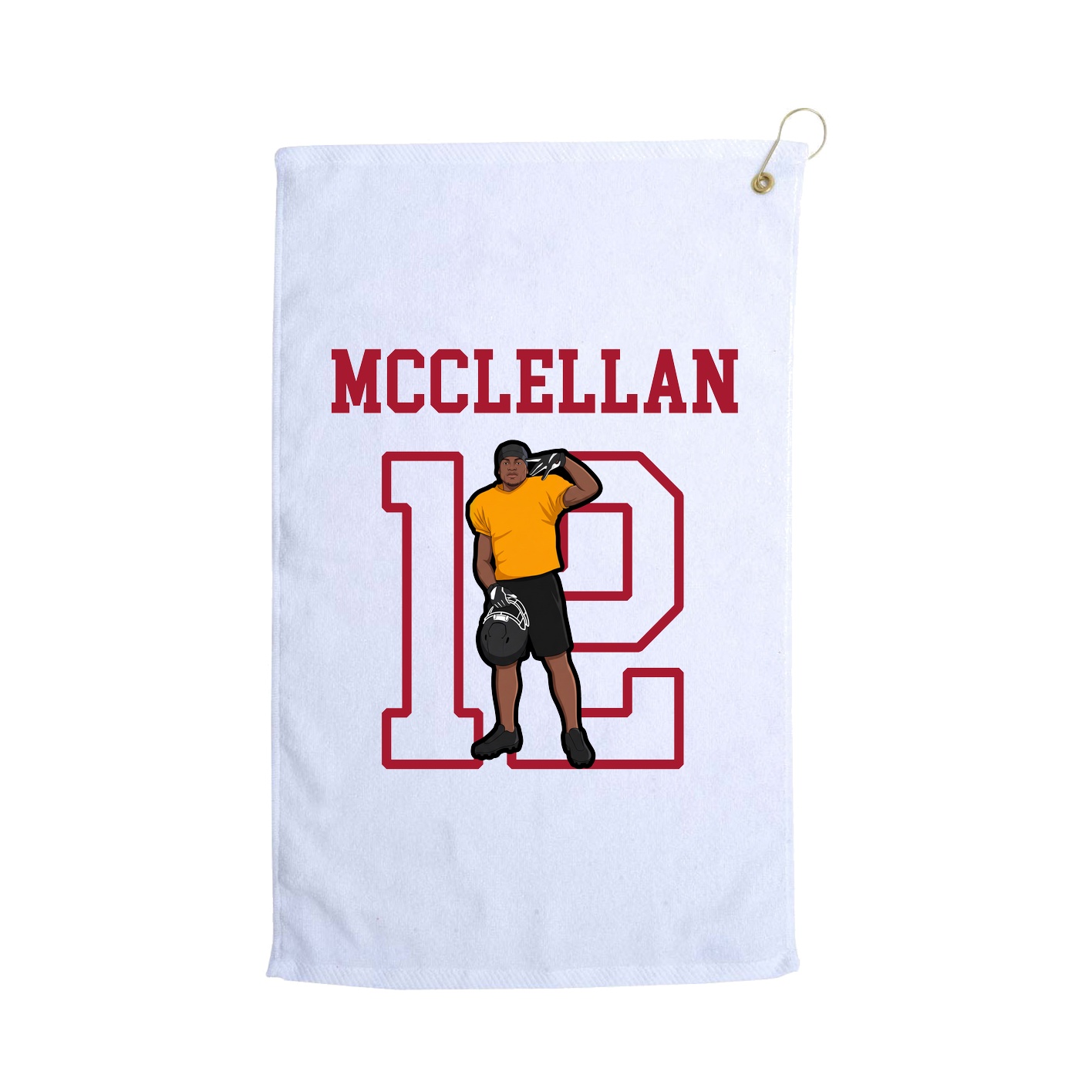 Golf Towel — Shirsey in White