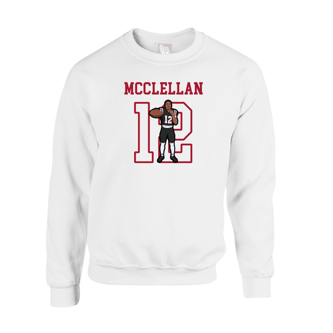 Fleece Crew — Shirsey in White