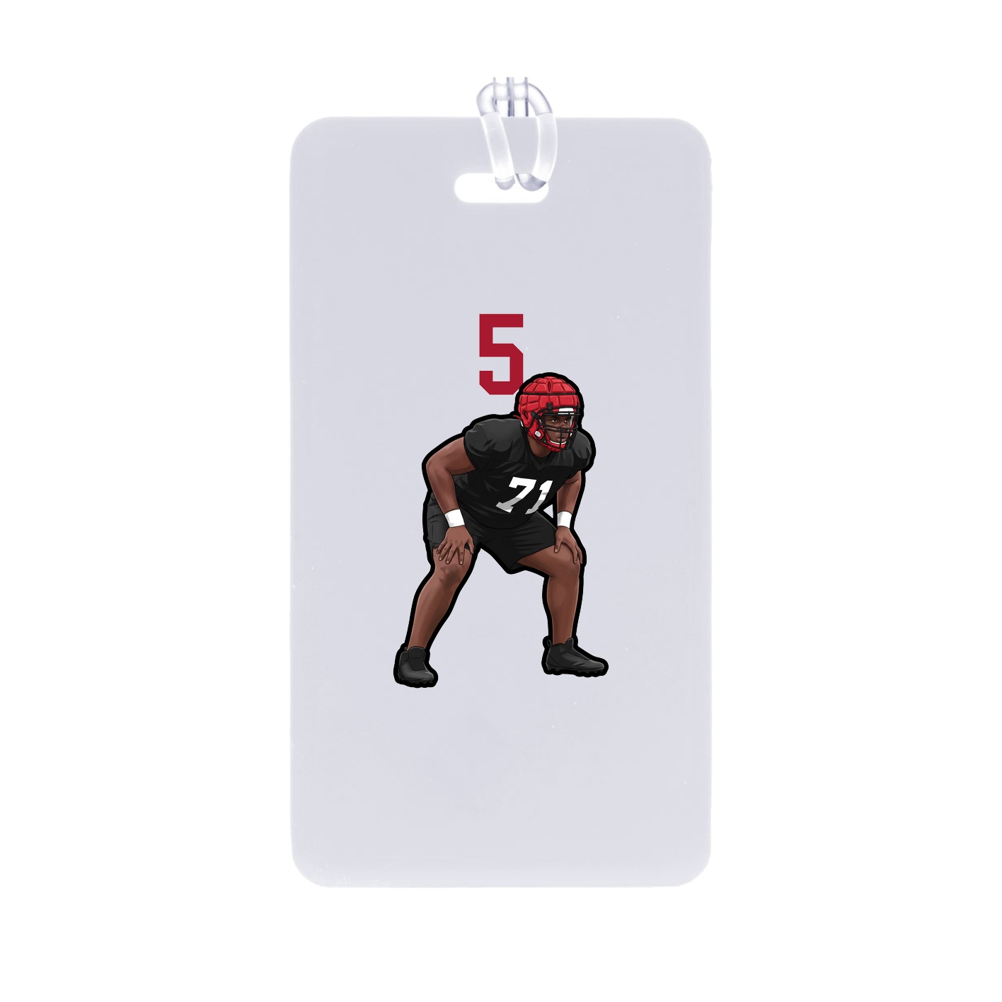 Bag Tag — Number Top in Classic
