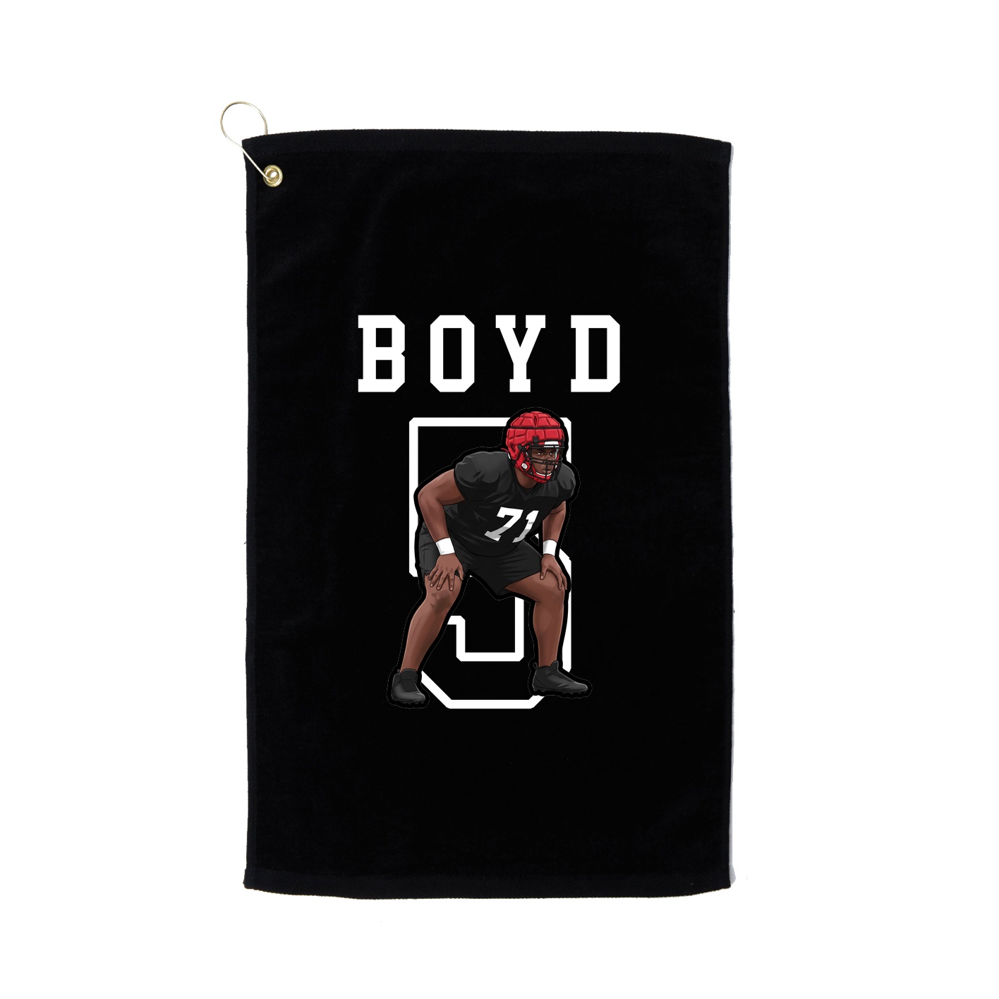 Golf Towel — Shirsey in Black