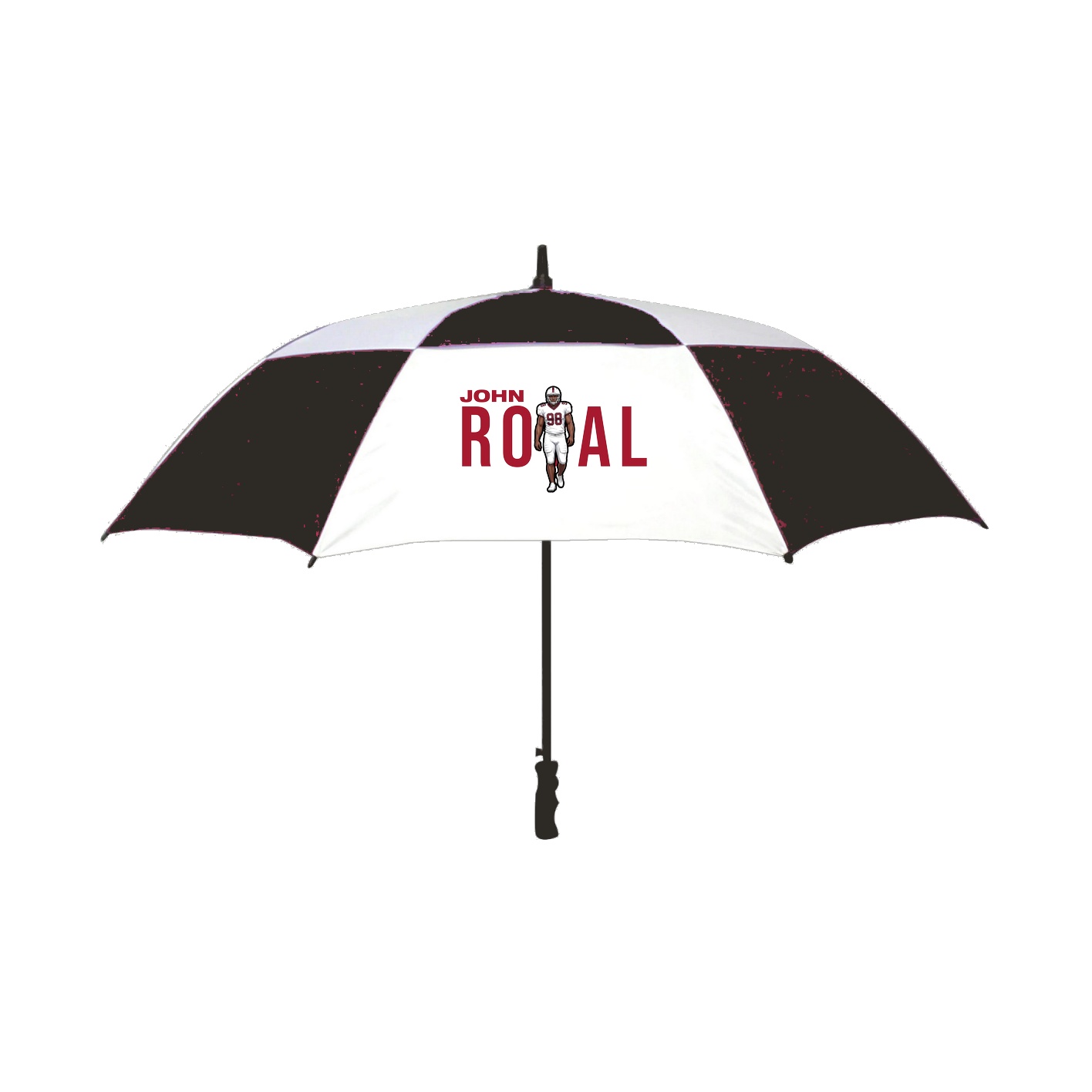 Golf Umbrella — Player Name in Black