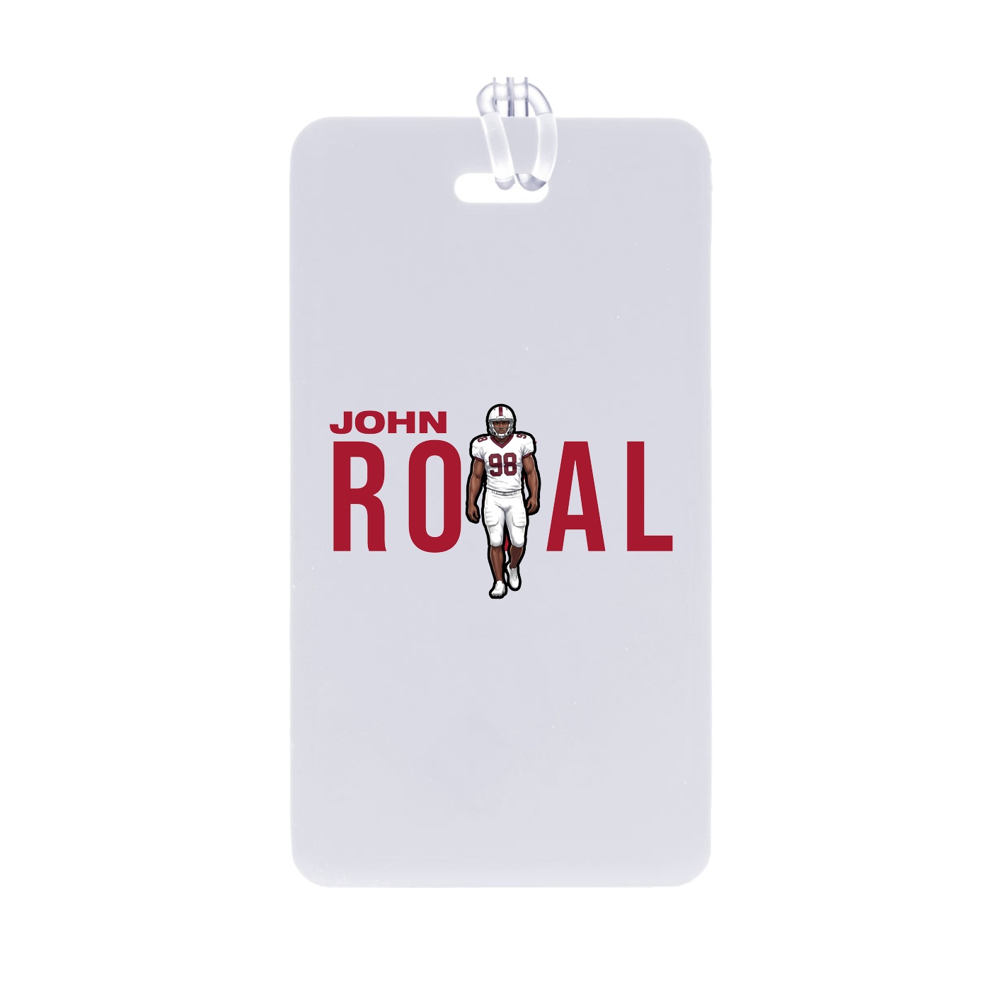 Bag Tag — Player Name in Classic