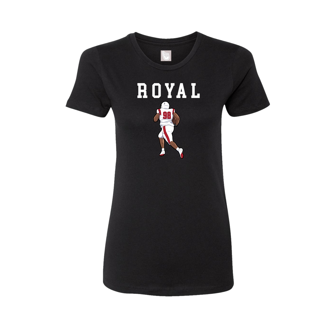 Fitted Women's Tee — Shirsey in Black